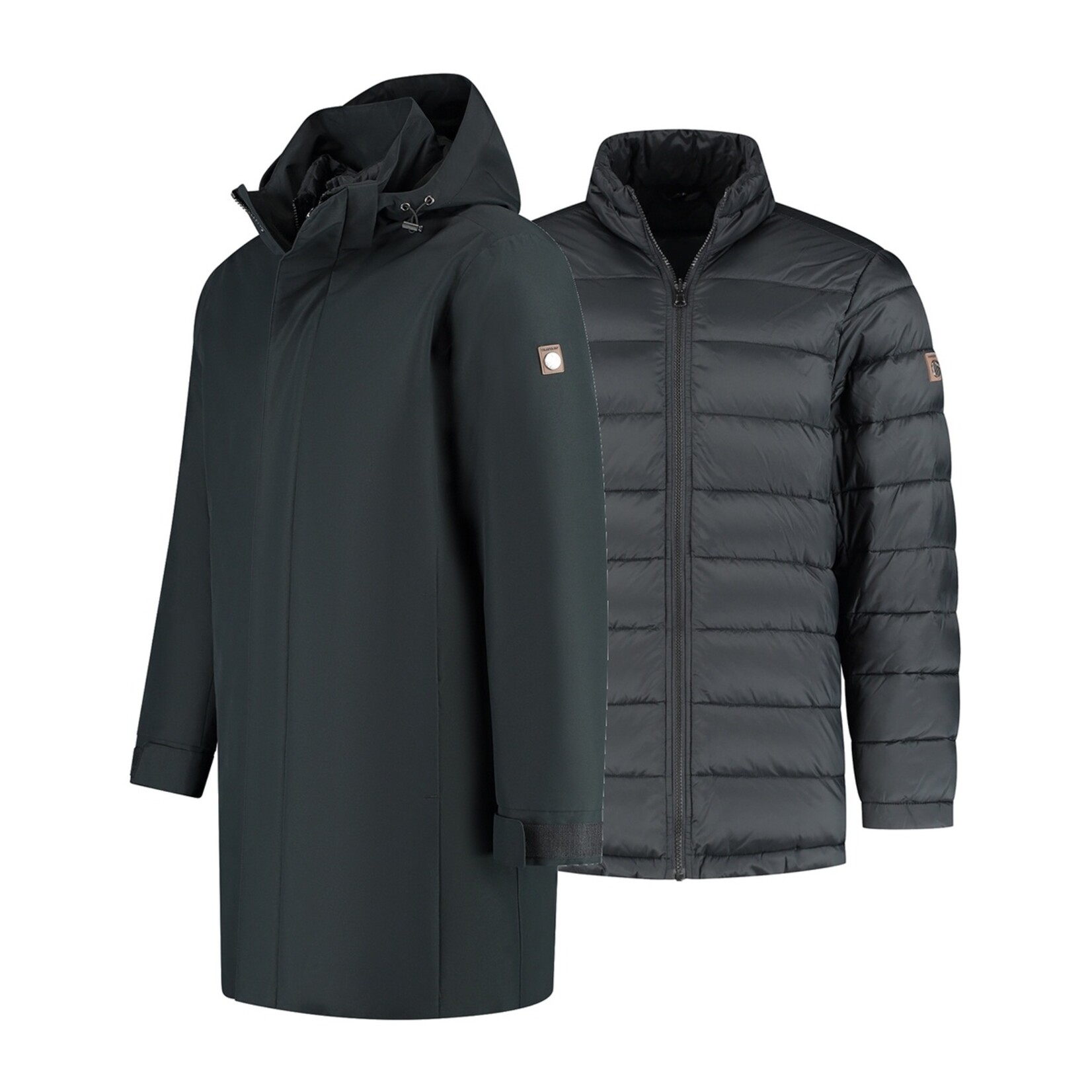 Travelin' Travelin’ Hoyt 3-in-1 Winterjas voor Heren - Binnen- en Buitenjas