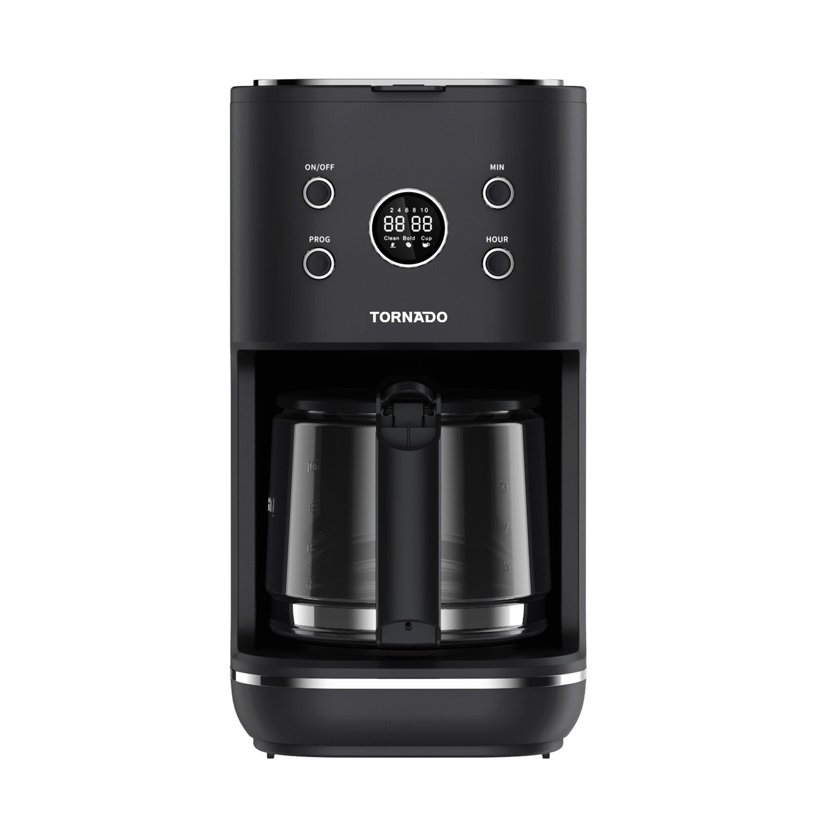 Tornado Tornado Digitaal en Retro Filterkoffiezetapparaat met Warmhoudfunctie – 1,5 Liter