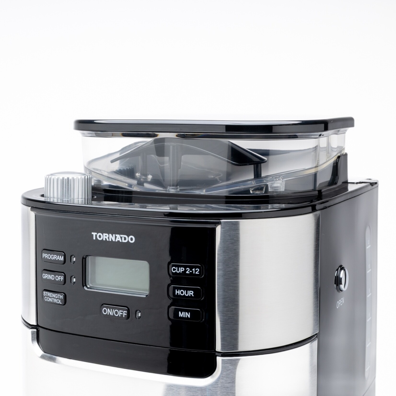 Tornado Tornado Koffiezetapparaat voor Bonen - Ingebouwde Koffiemolen – 1,5 Liter