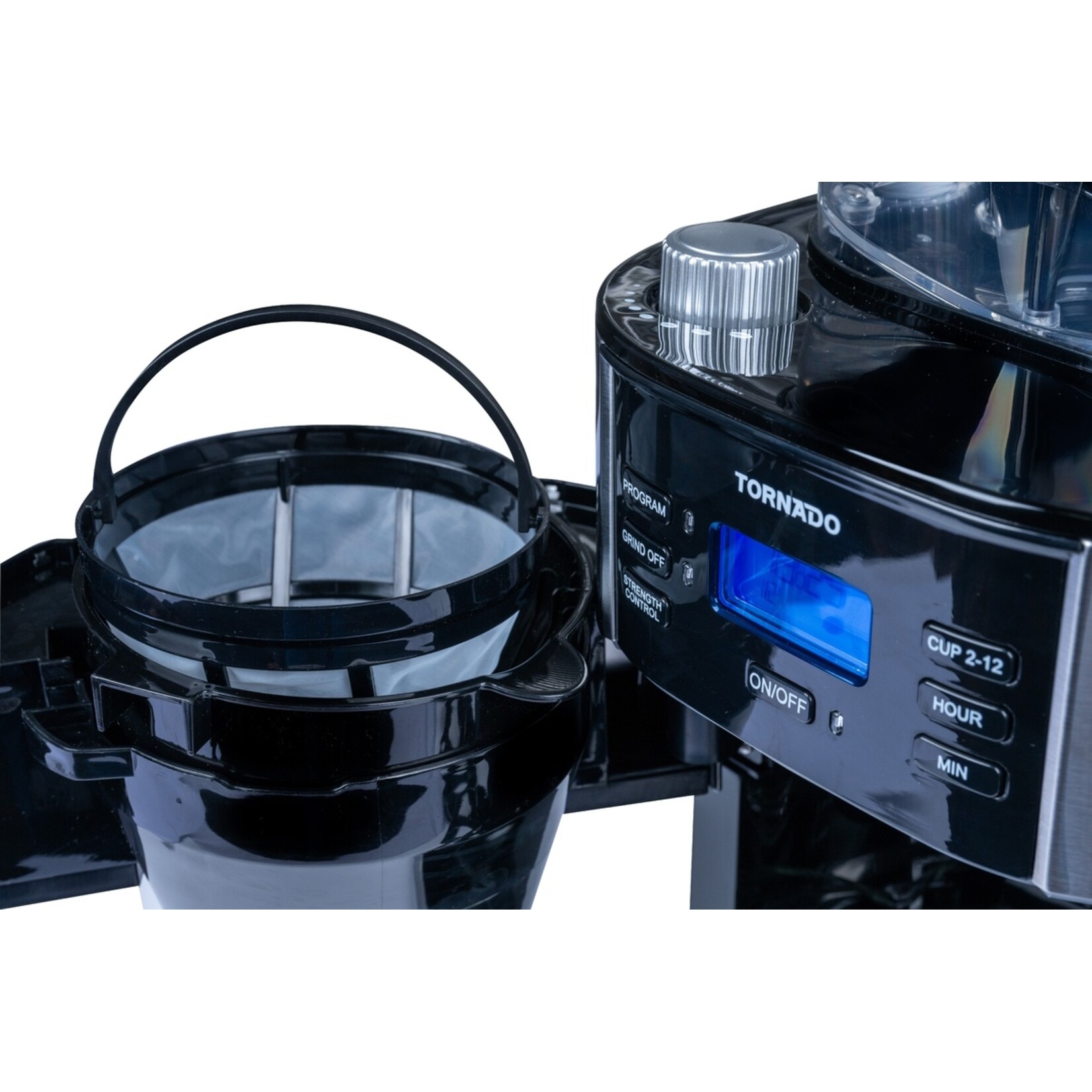 Tornado Tornado Koffiezetapparaat voor Bonen - Ingebouwde Koffiemolen – 1,5 Liter