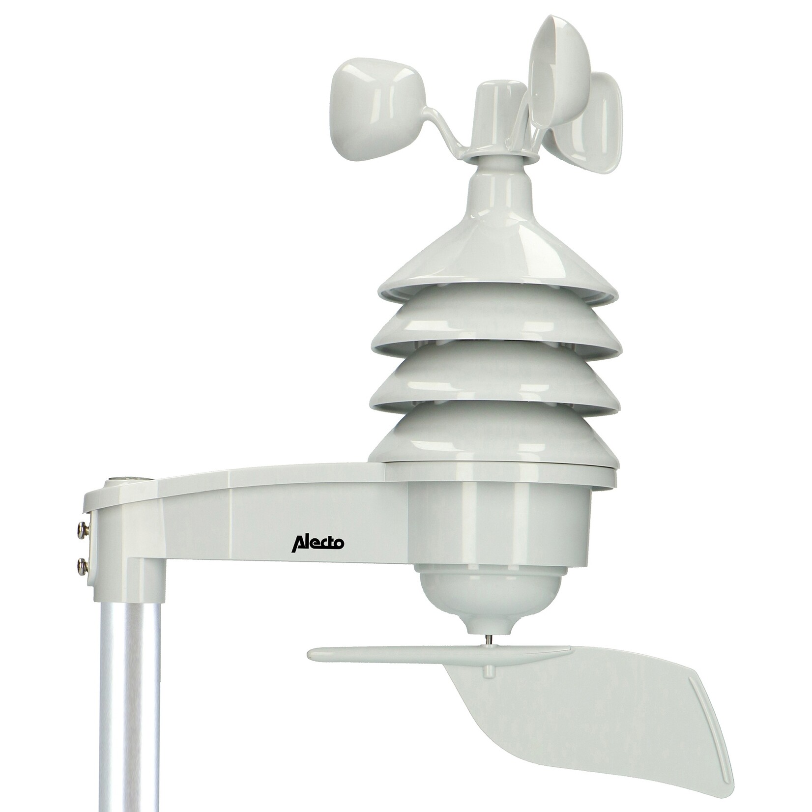 Alecto Professioneel Weerstation met Draadloze Buitensensor en Verlicht Display