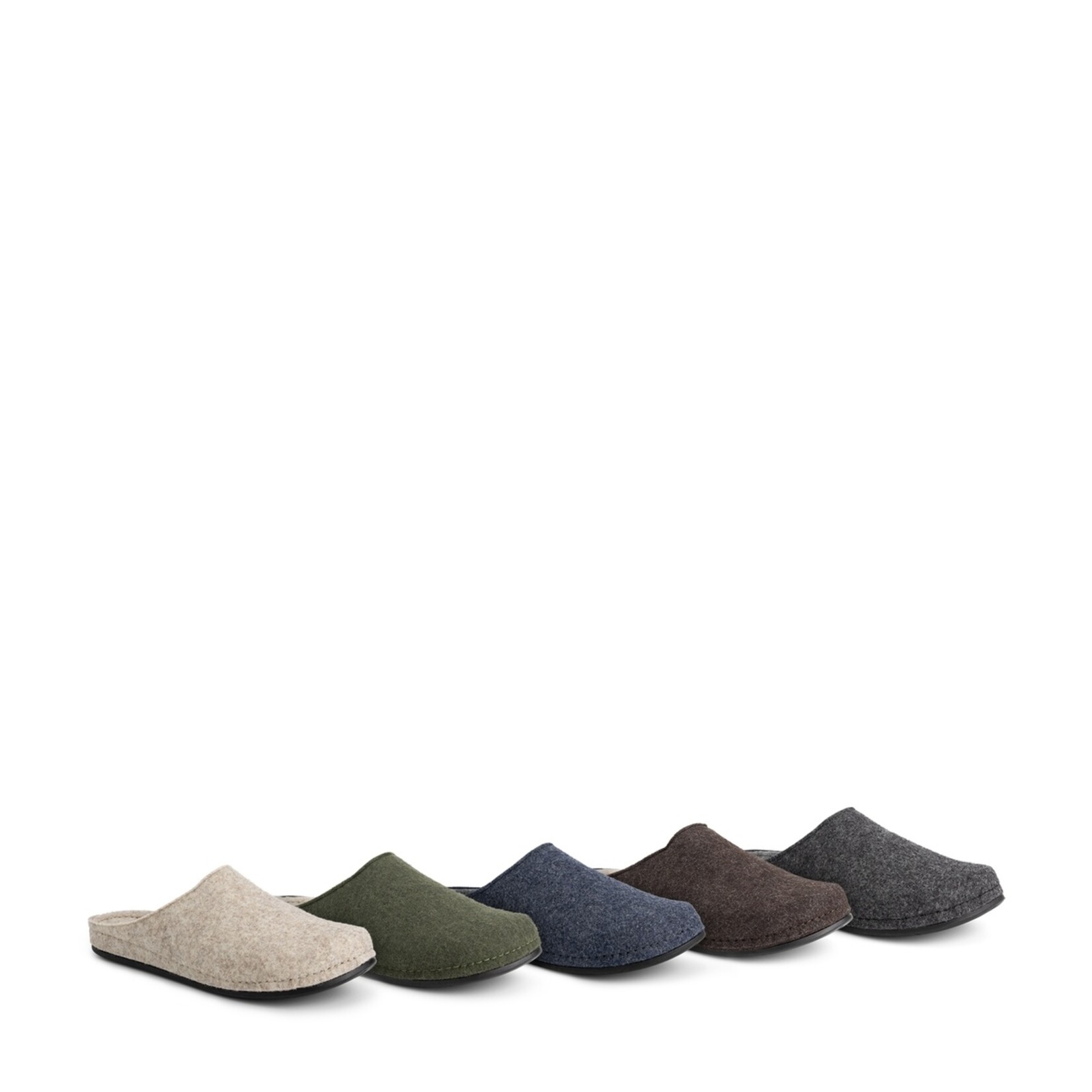 Travelin' Travelin’ Come Home Pantoffels met Wol voor Heren