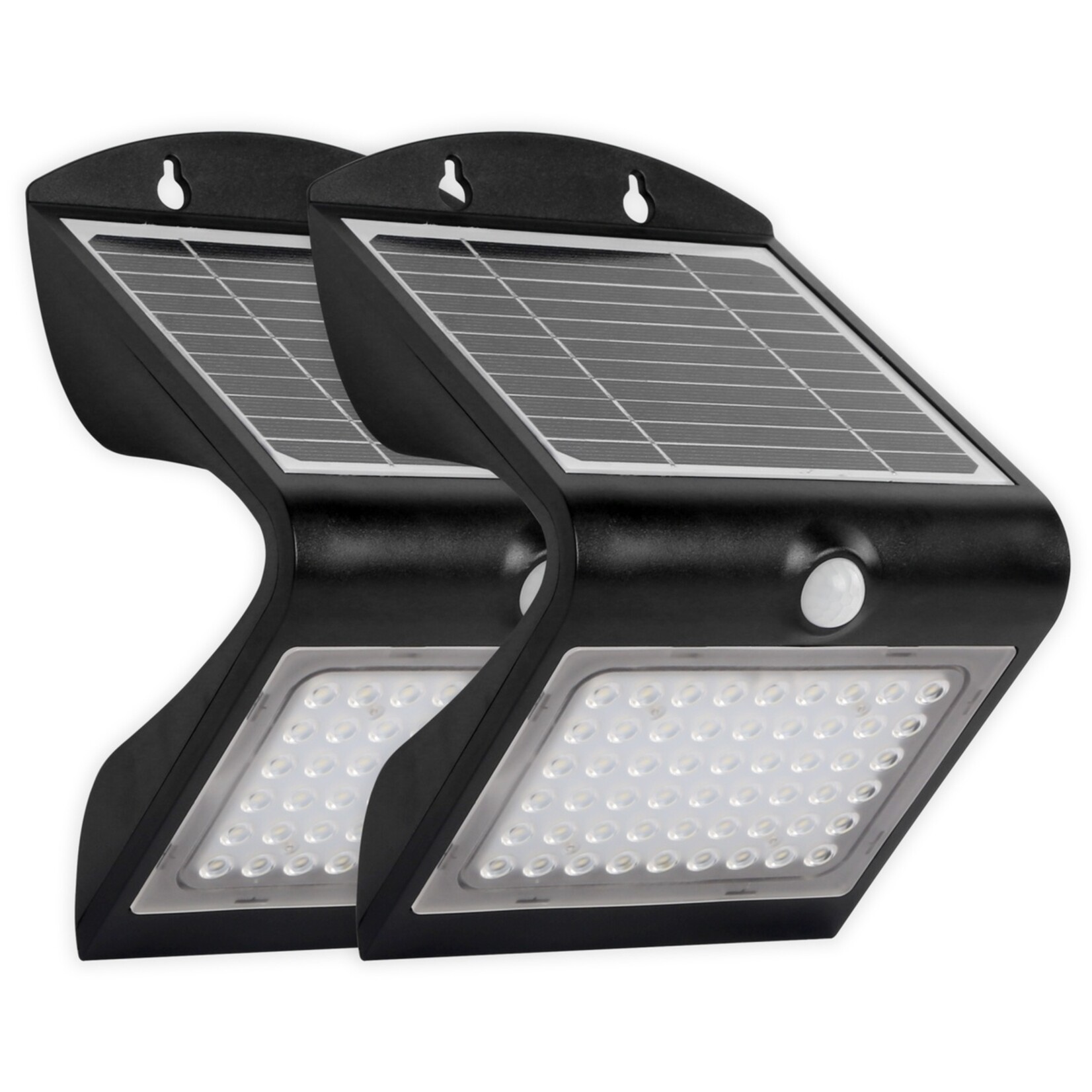 FlinQ Atalanta Solar Buitenlamp - Wandlamp met Bewegingssensor