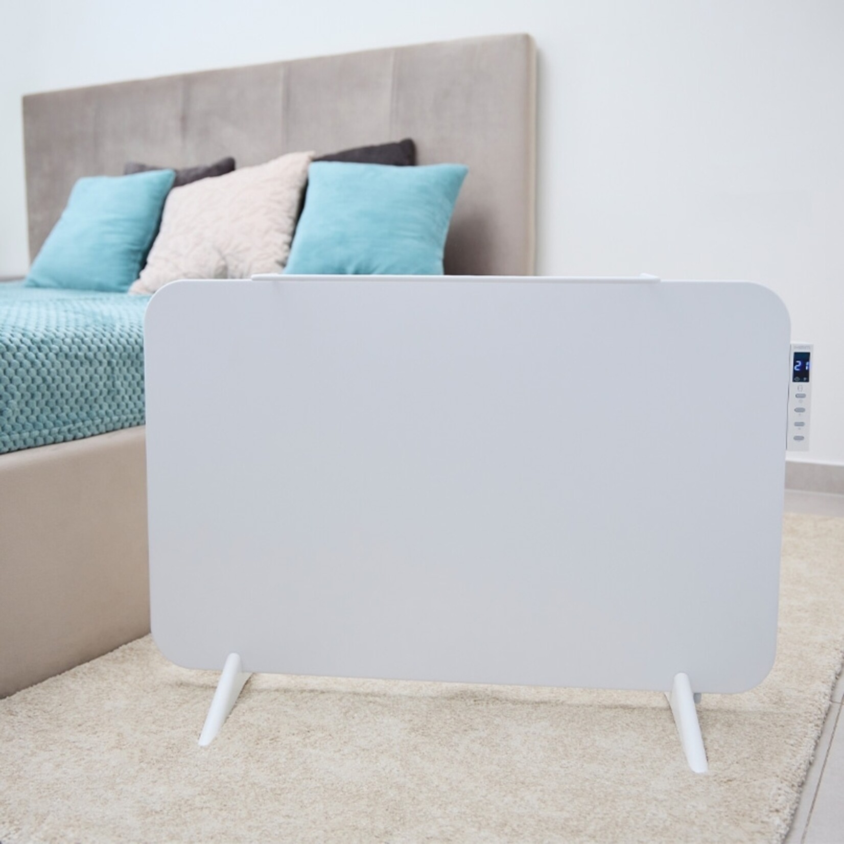 MPM Slimme Infrarood Paneelverwarming - 2000W - Wit - met App