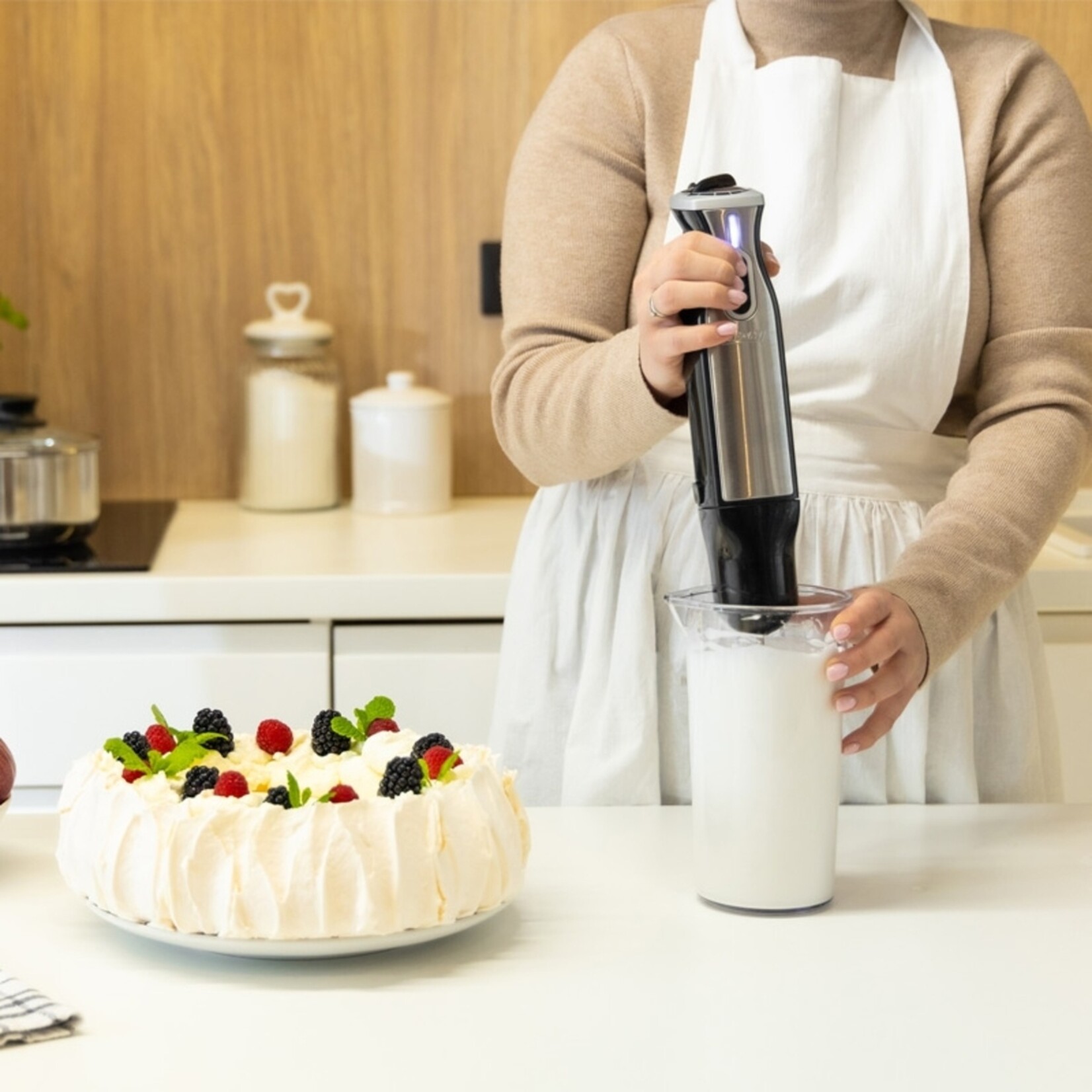 MPM Keukenmachine 800W met Blender, Raspschijven en 2L Mengkom