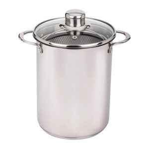 Smile Aspergepan Hoog RVS met Mandje en Stoomventiel - Geschikt voor Inductie