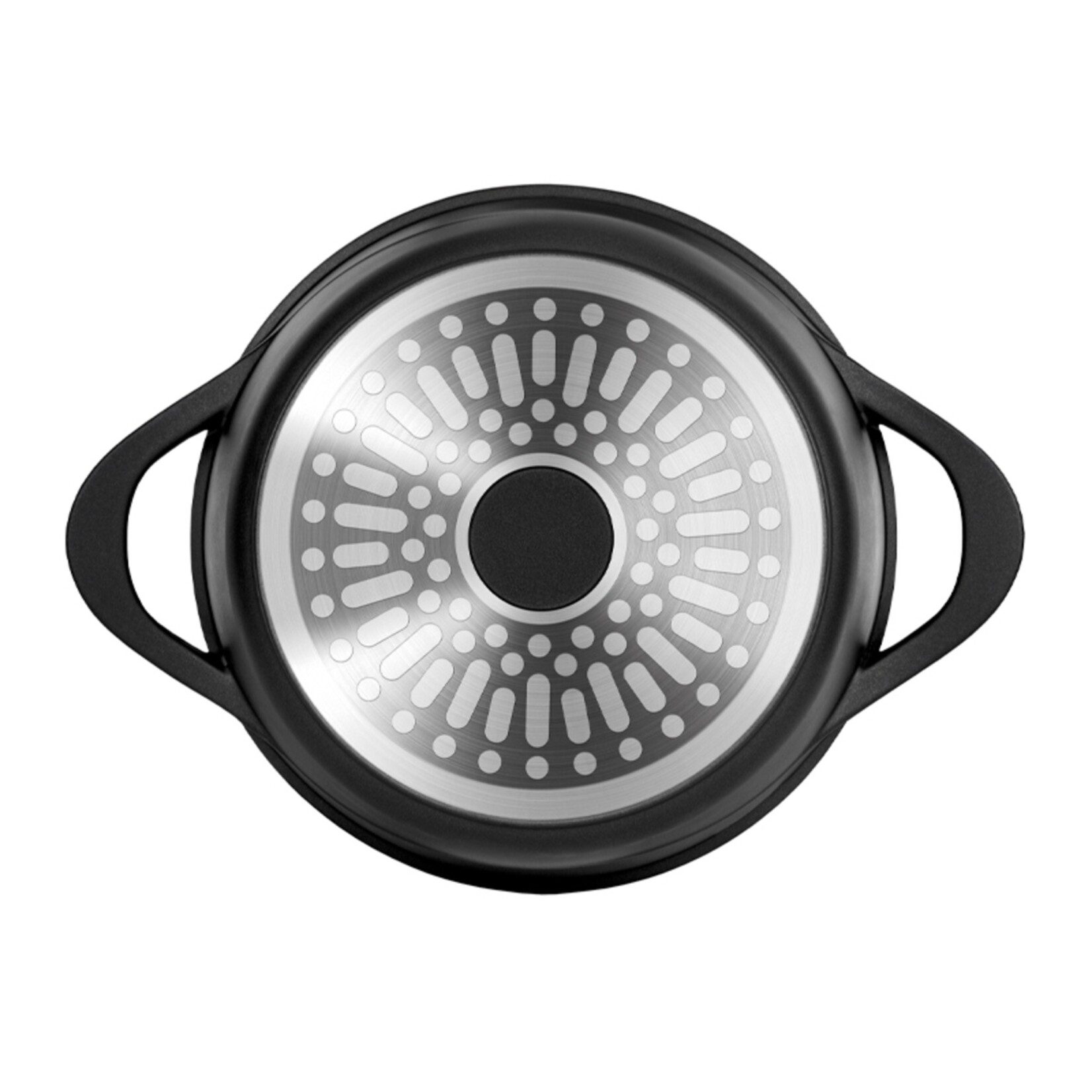 Smile Pannenset 10‑delig met Deksels - Gietaluminium voor Alle Warmtebronnen