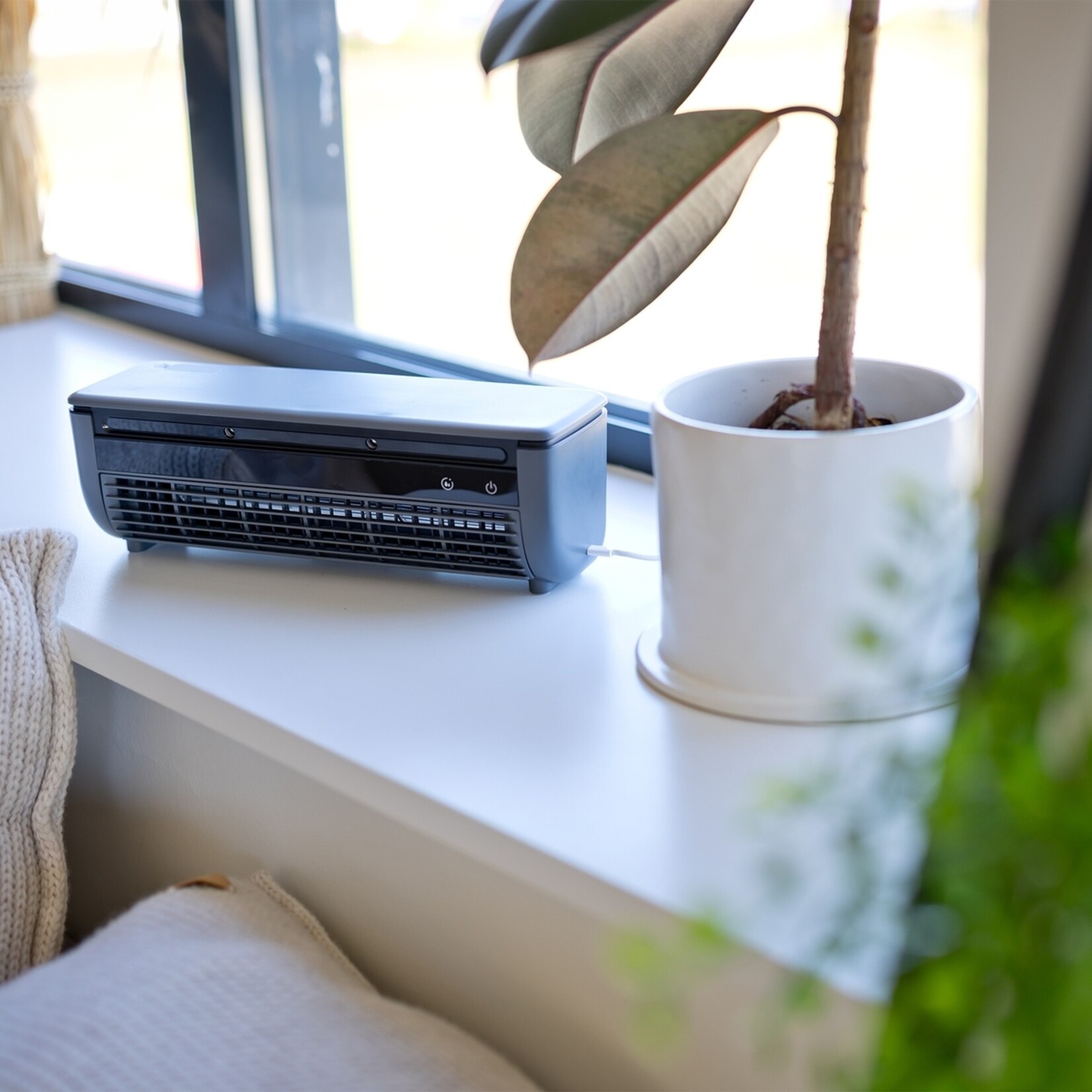 Nexxt Draagbare Mist Ventilator & Aircooler – Draadloos & Oplaadbaar