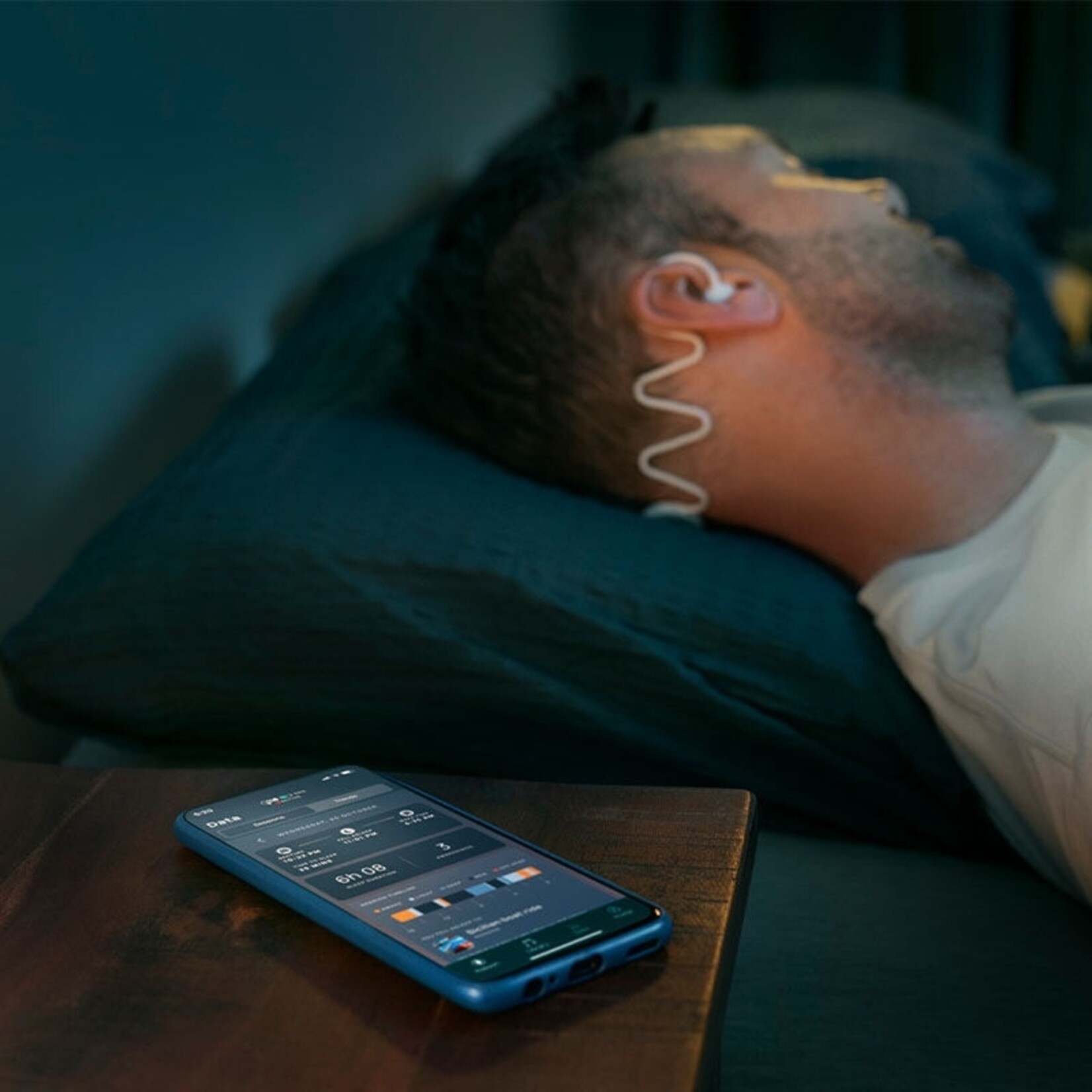 Philips Philips Slaaphoofdtelefoon met Bluetooth – Ultradunne Draadloze Oordopjes