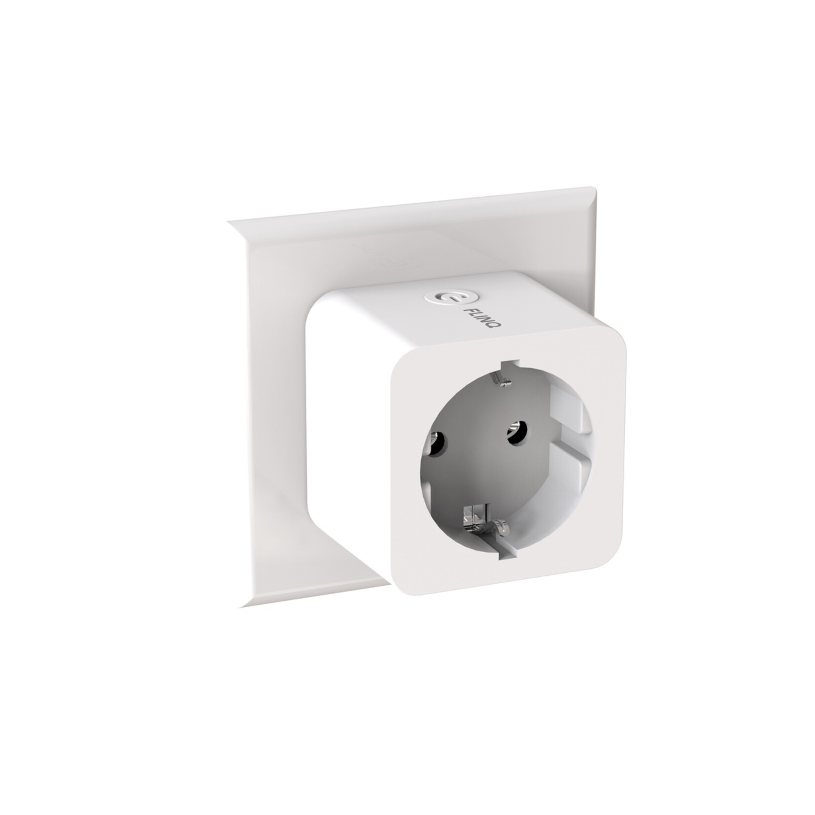 FlinQ Set van 2 Slimme Stekkers en Energiemeter Stopcontact - Smart Plug