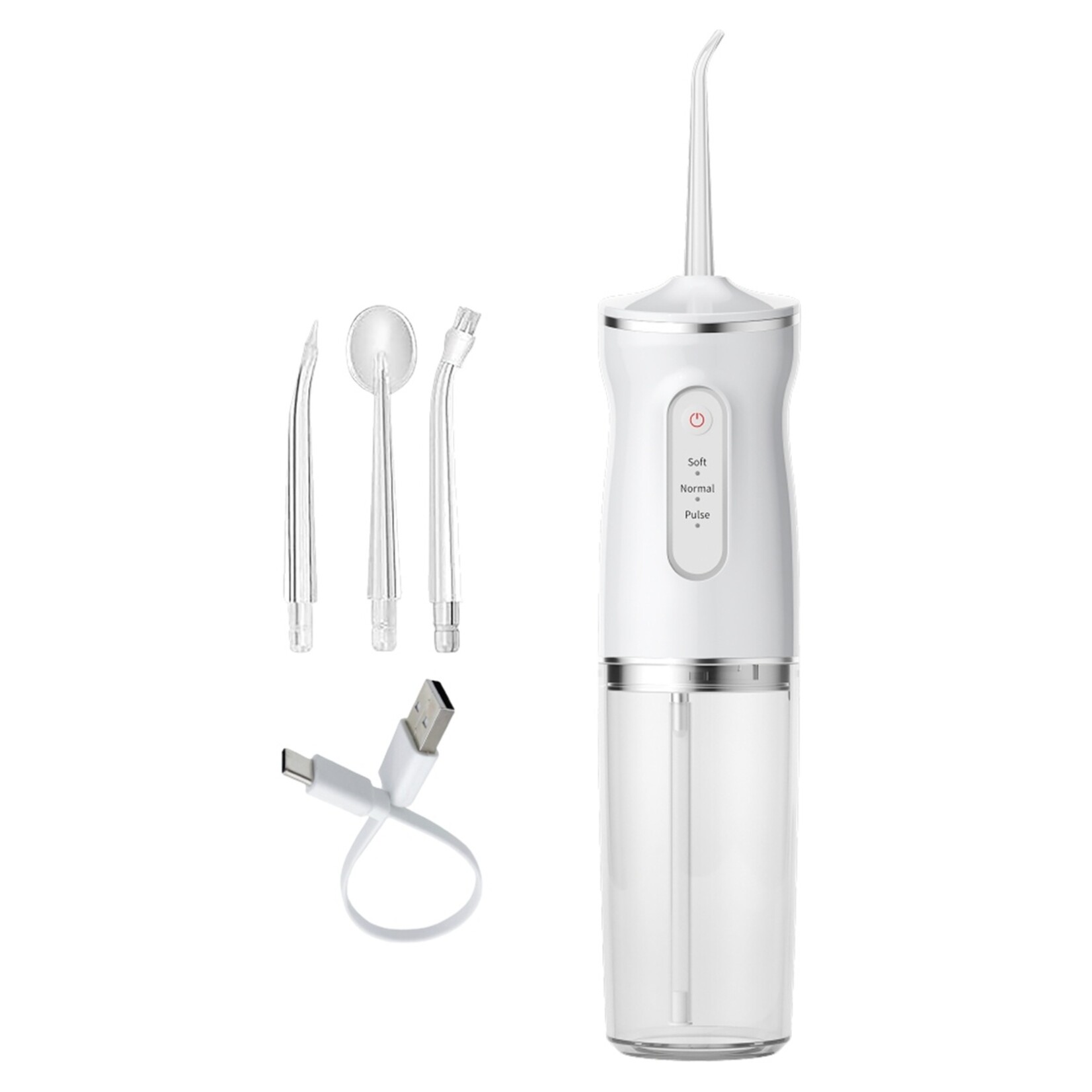 Nexxt Waterflosser Monddouche met Pulserende Waterstraal en 4 Opzetstukken