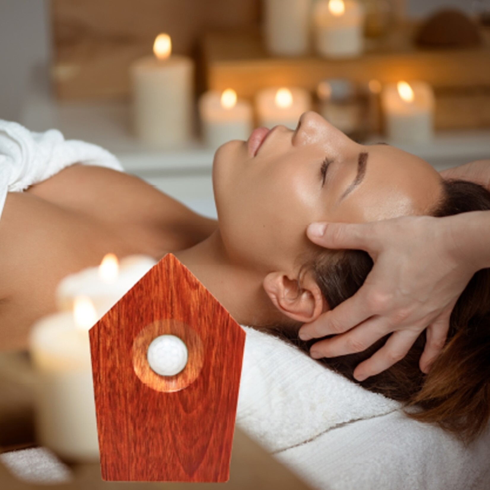 Nexxt Geluiddoosje met Vogelgeluid en Bewegingssensor - Automatische Uitschakeling - Huisje