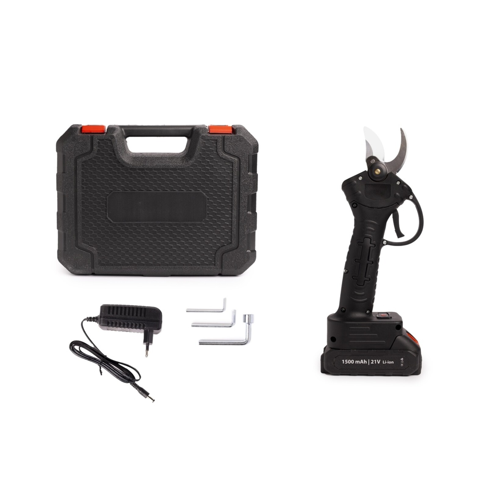 QLT No Less Elektrische Snoeischaar op Accu – Snoerloze Takkenschaar en Opbergkoffer