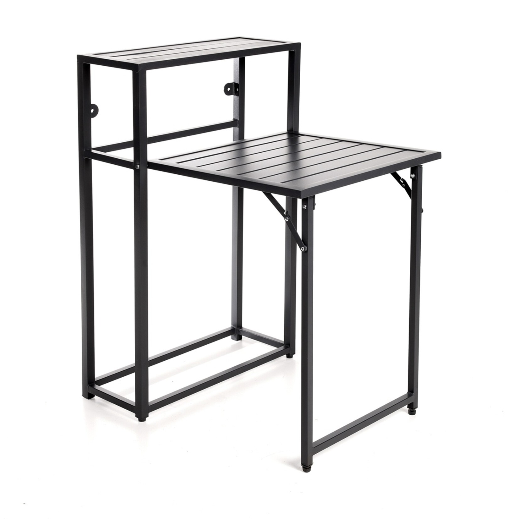 QLT No Less Opvouwbare Bistroset 3-Delig voor Tuin, Terras en Balkon  - Balkonset 2 Personen