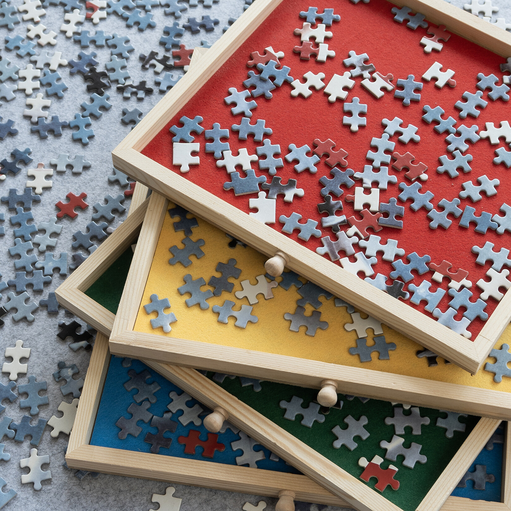 BREND Ergonomische Puzzelplaat voor 1500 Stukjes – Verstelbaar in 5 Hoeken