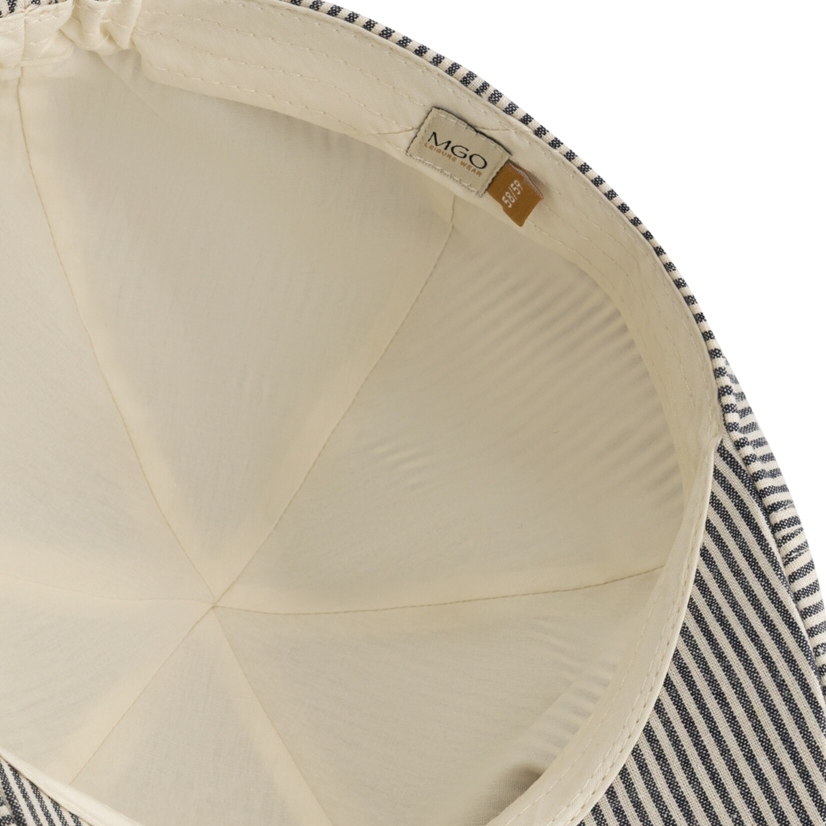 MGO Leisure Wear MGO Byron Herenpet - Katoenen Flatcap met Elastische Achterkant