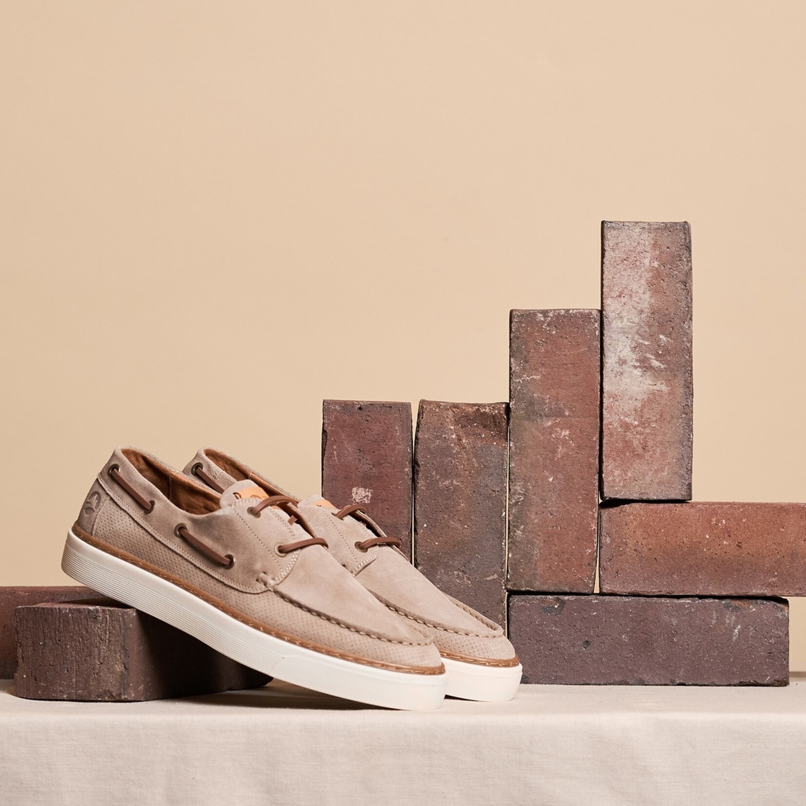 Travelin' Travelin’ Shipton Mocassin Sneakers voor Heren van Suède