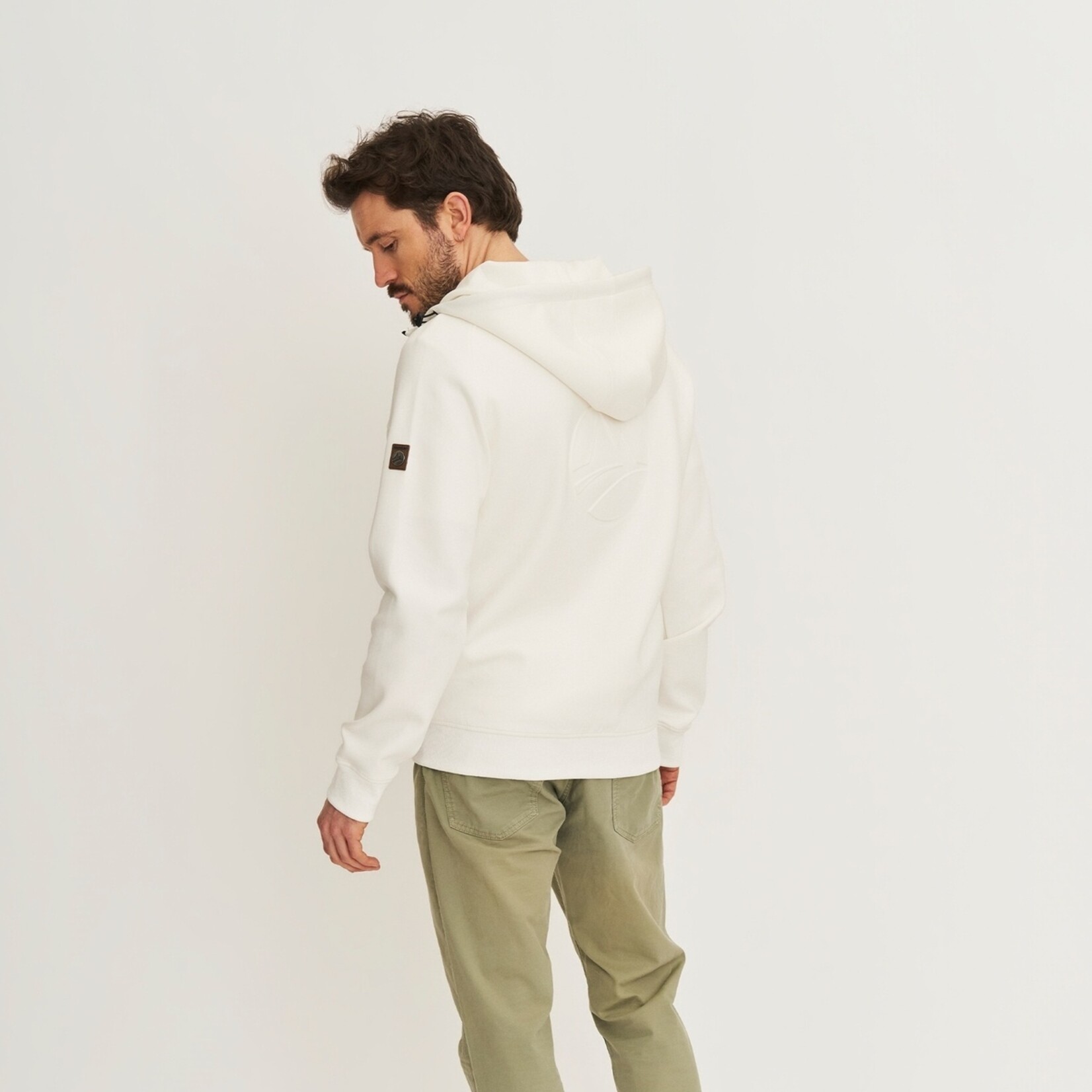 Travelin' Travelin’ Stig Vest voor Heren – Zachte Cardigan met Capuchon