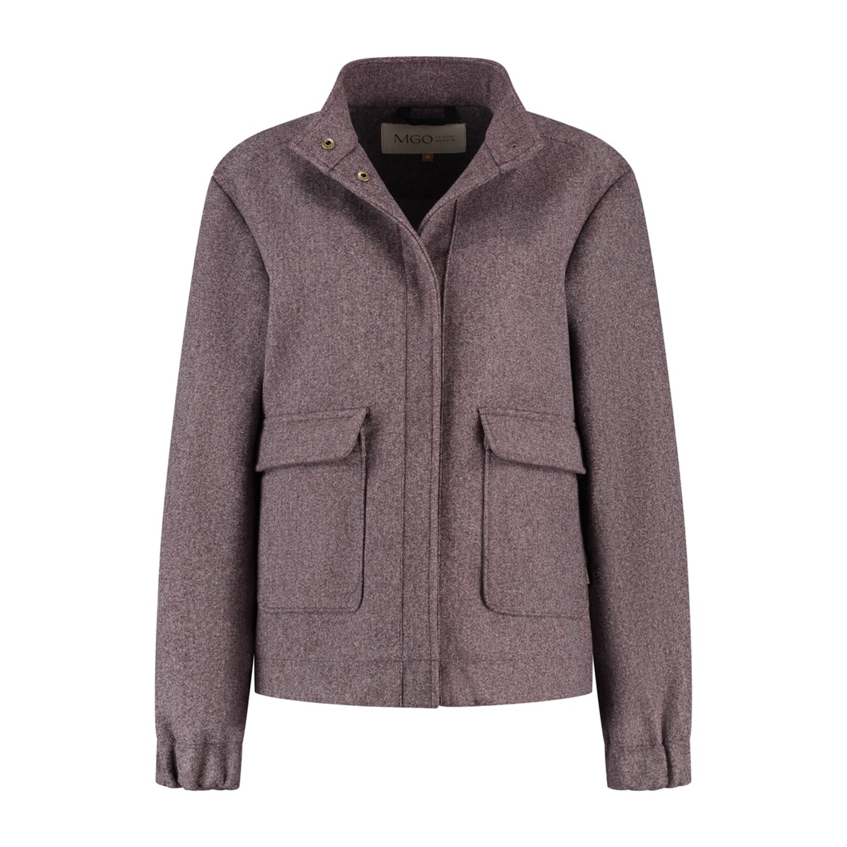 Travelin' MGO Caro Bomberjack voor Dames - Wollook Damesjack met Rits