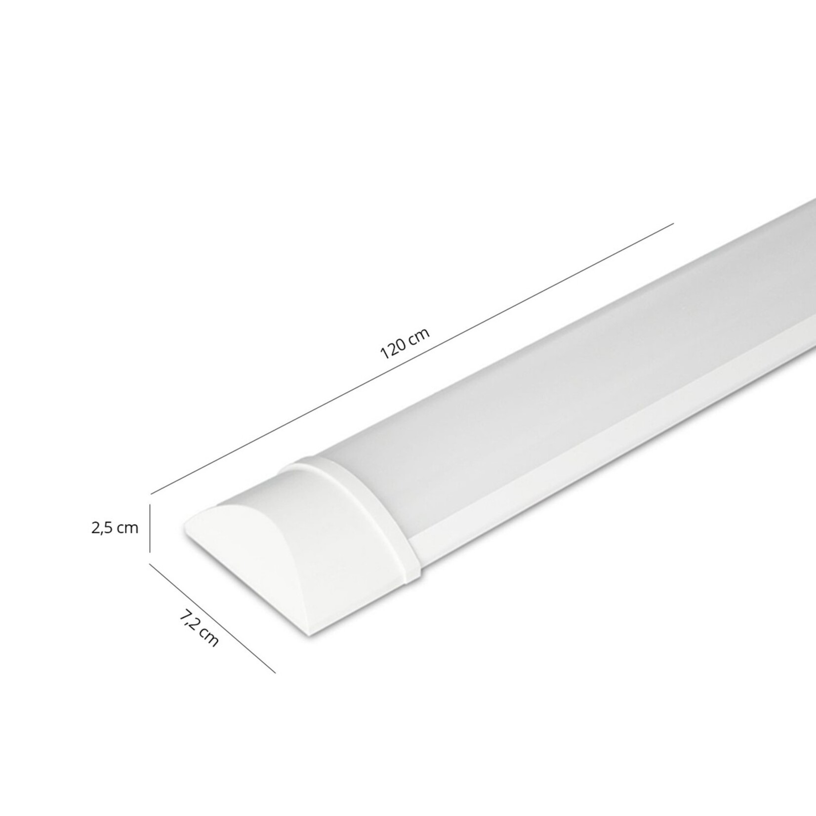 FlinQ LED Batten Verlichting - LED Balk met 50.000 Branduren