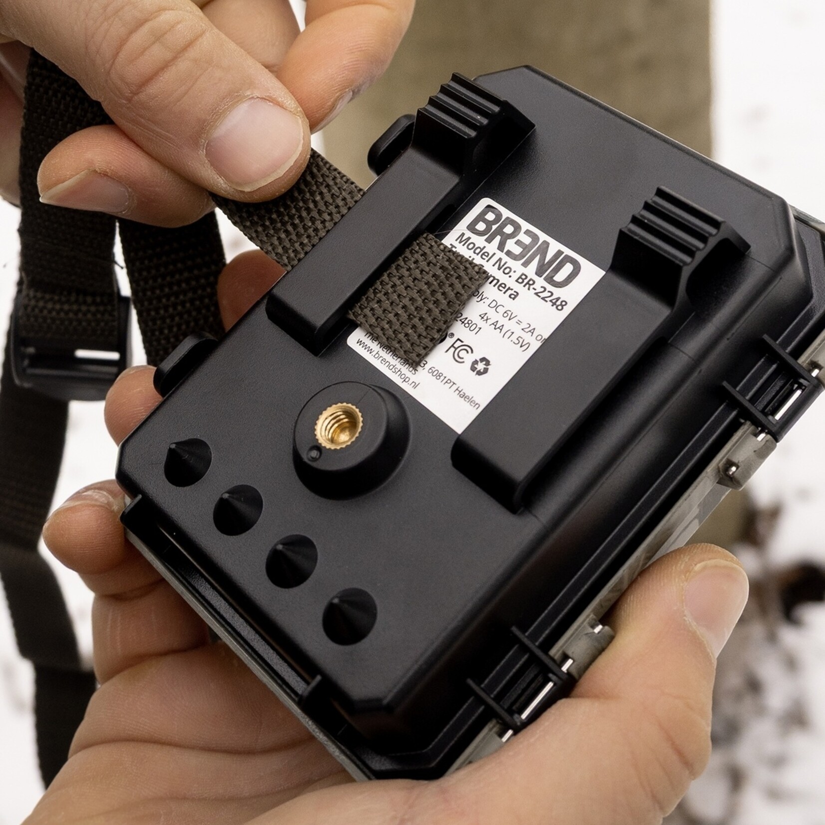 BREND Wildcamera met Nachtzicht voor Foto en Video – 48MP en 4K – 32GB SD-kaart