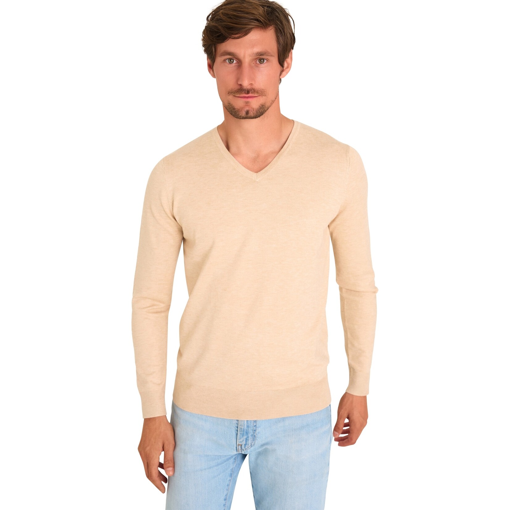 Mario Russo Mario Russo Pullover V-neck Trui - Sweater met V-hals