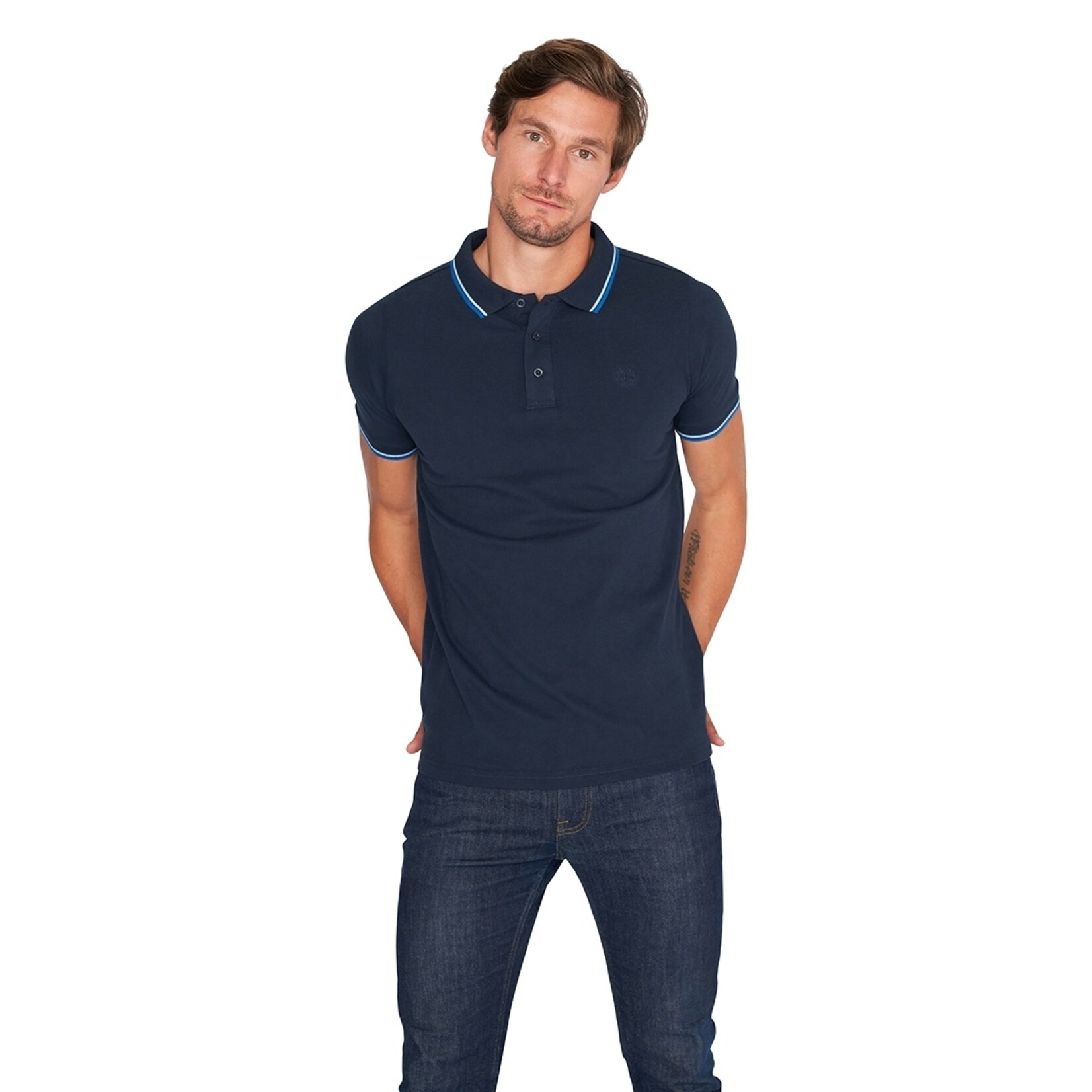 Mario Russo Mario Russo Edward Polo Shirt Heren - Regular Fit - 100% Katoen