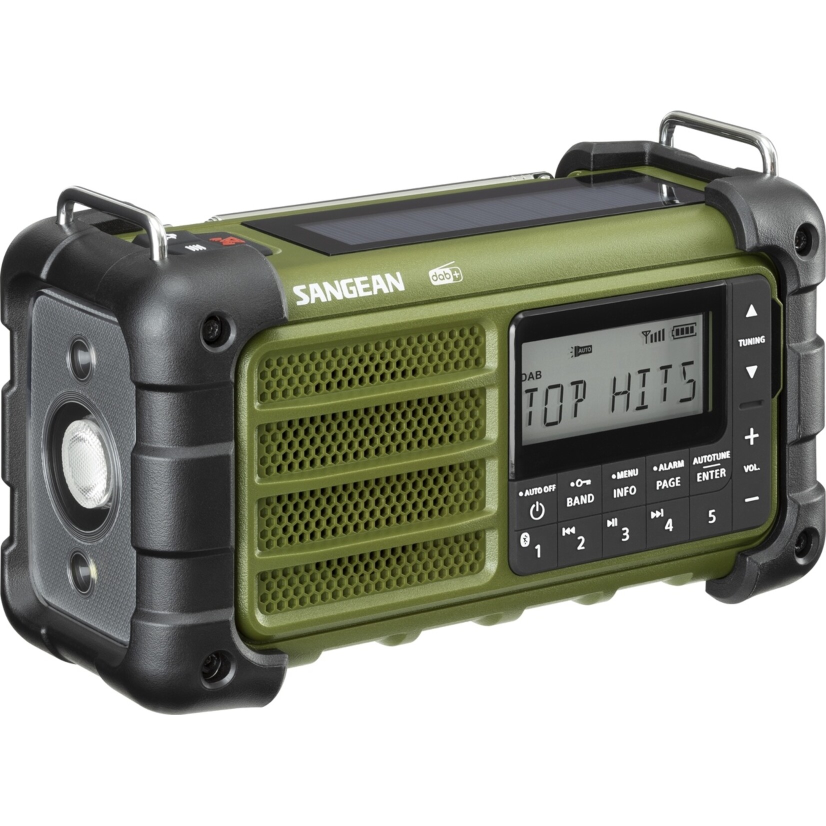 Sangean Survivor Premium Noodradio met DAB+ en FM - Bluetooth en Voorkeurszenders