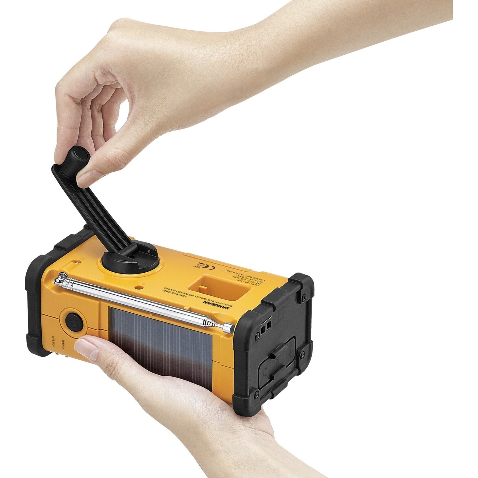 Sangean Survivor Noodradio met DAB+ en FM Radio - LED Zaklamp en SOS Functie