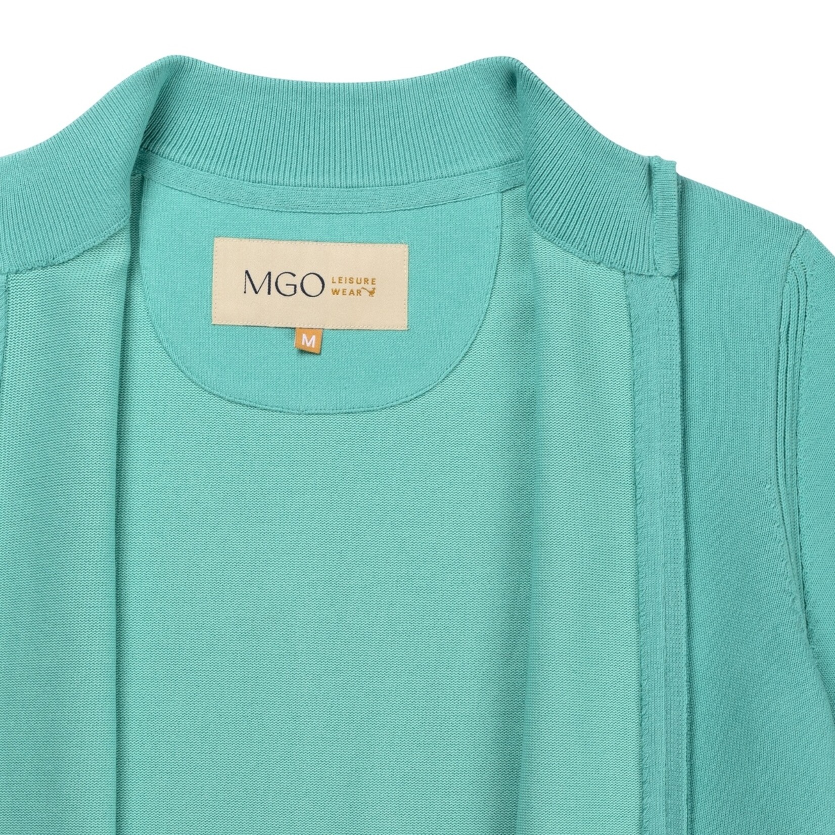 MGO Leisure Wear MGO Emily Cardigan Gebreid Vest voor Dames