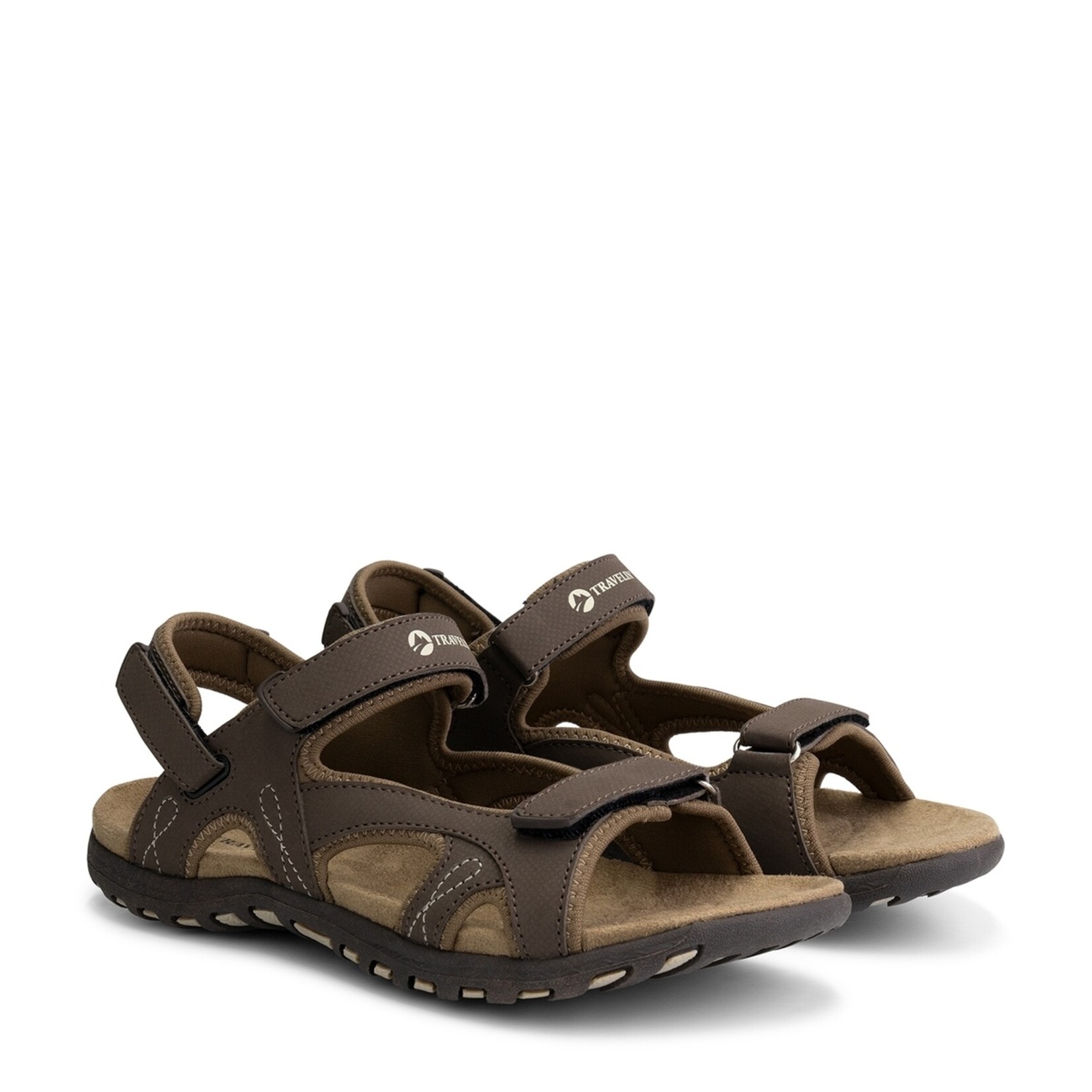 Travelin' Travelin’ Strijn Dames Wandelsandalen met Klittenband