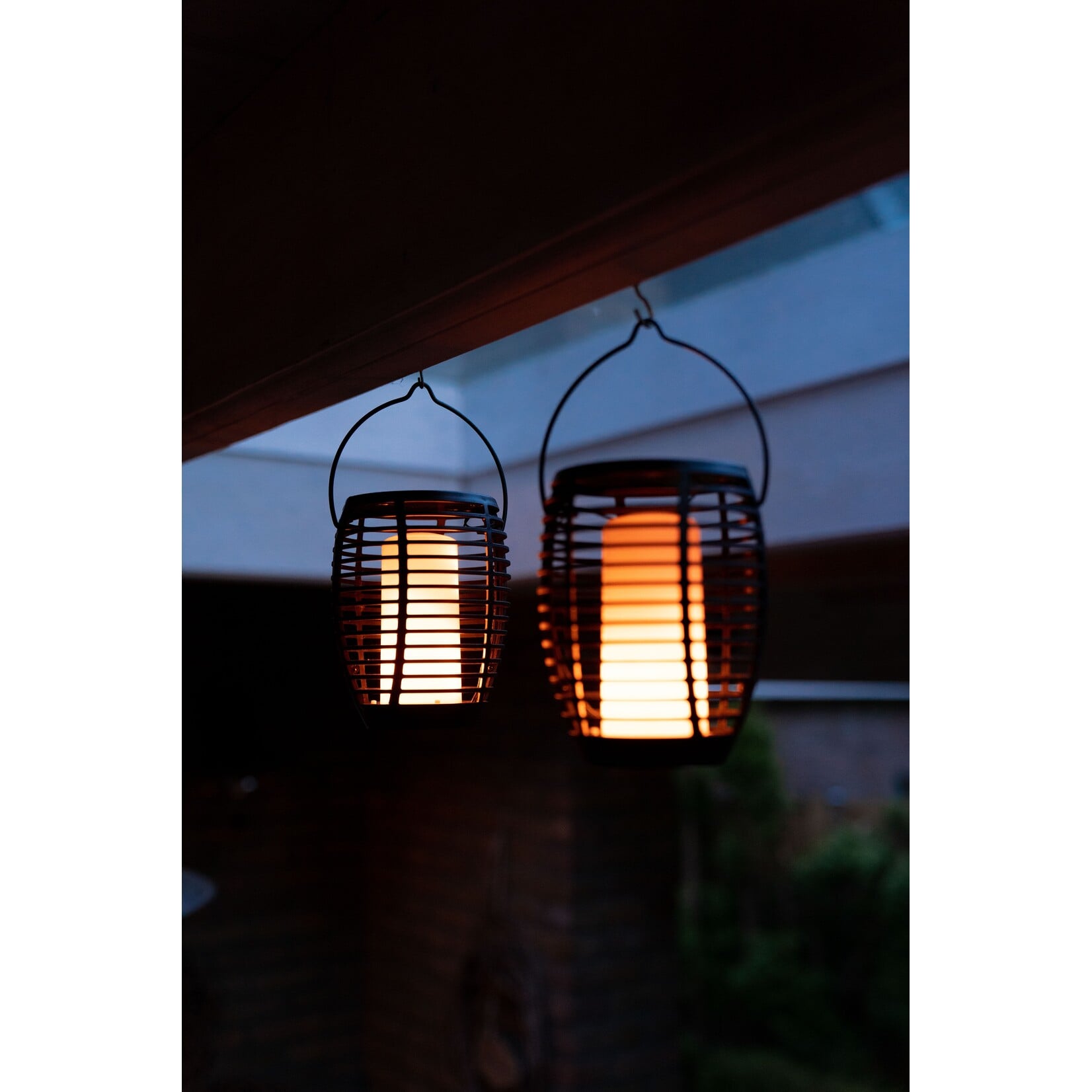 FlinQ Solar Fakkel met Vlameffect - Set van 2