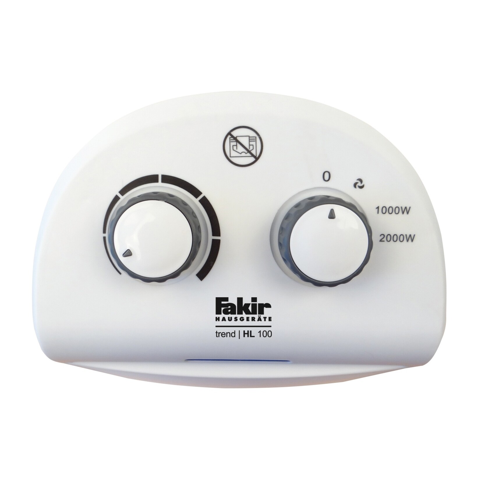 Fakir Compacte Elektrische Kachel - Verwarming met Ventilator