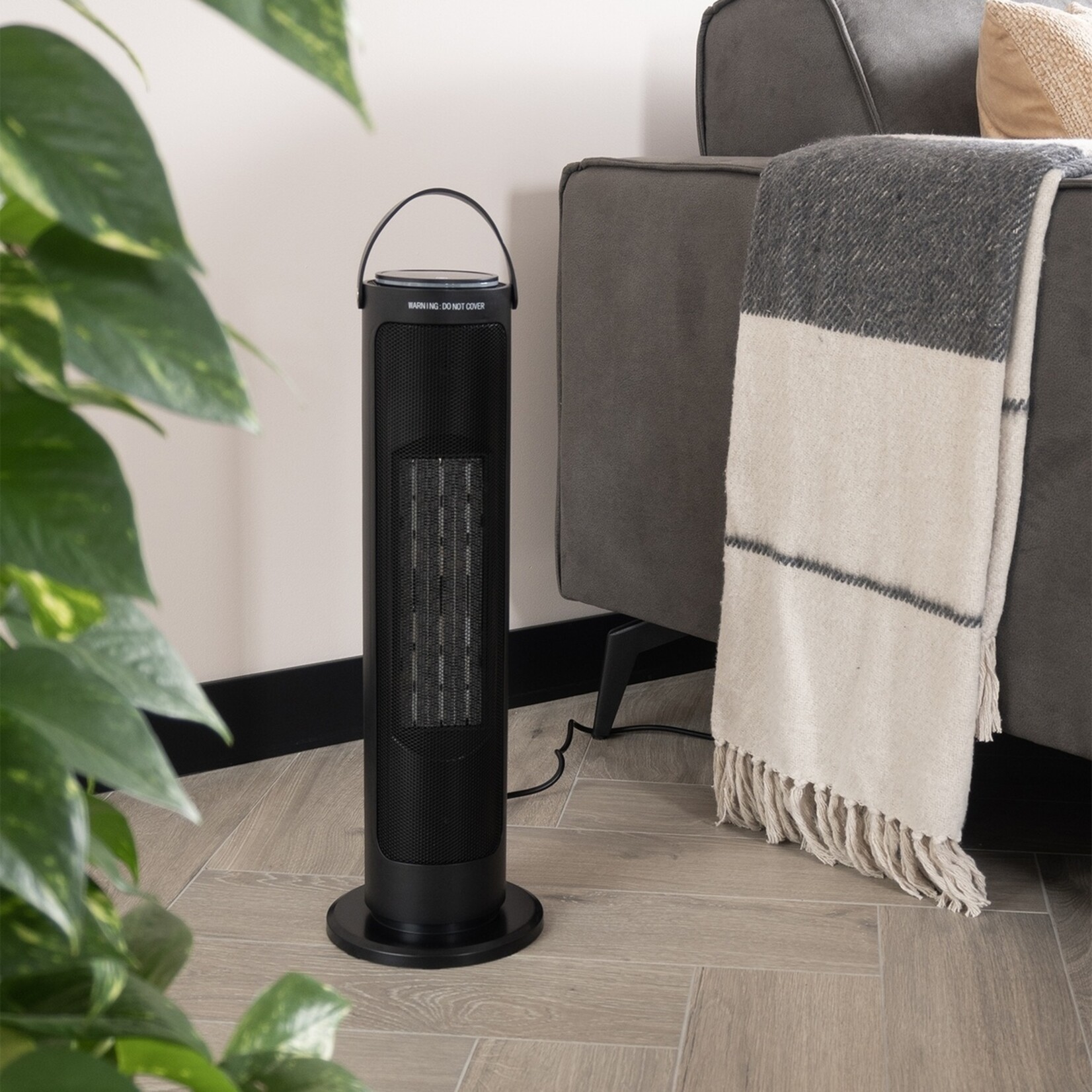 BREND Elektrische Torenkachel – Kachel met Ventilator, Swingfunctie en ECO-modus