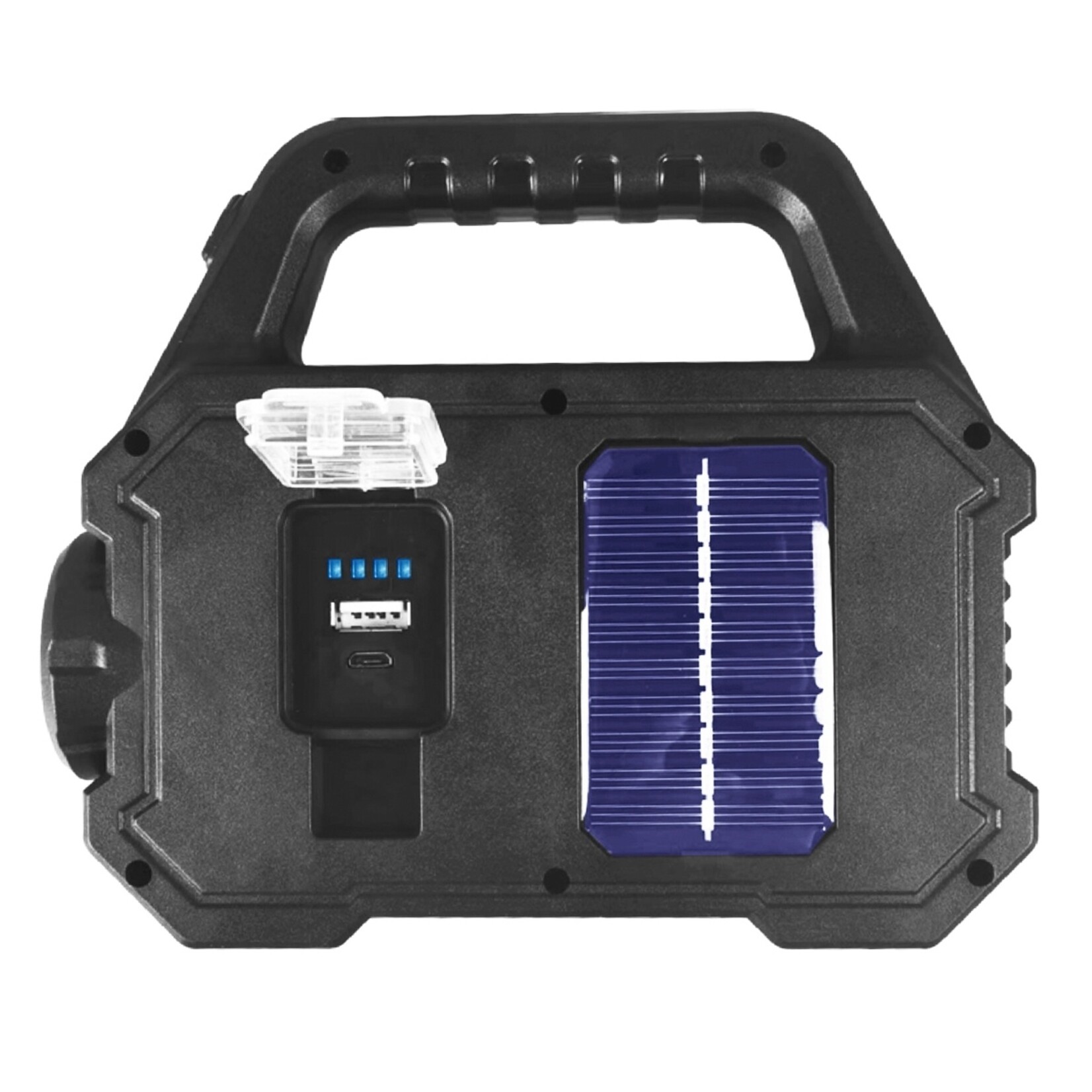 Nexxt 3-in-1 Solar Zaklamp met Powerbankfunctie