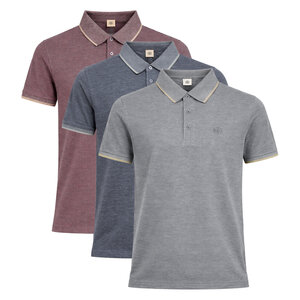Mario Russo Mario Russo Alessio Polo Shirt voor Heren - Katoen met Knopen