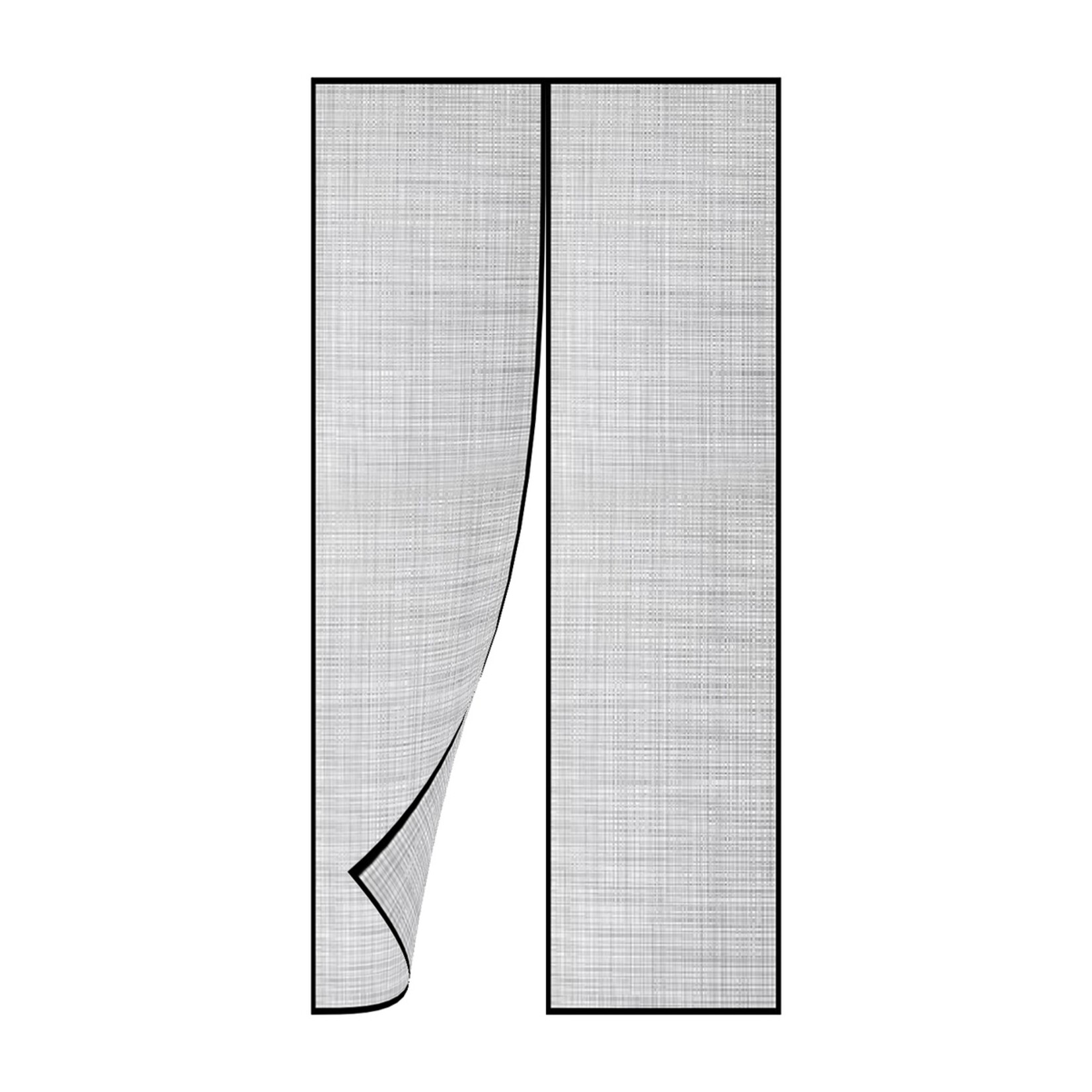 FlinQ Vliegengordijn met Magneetsluiting - Glasvezel Gaas - 2 maten