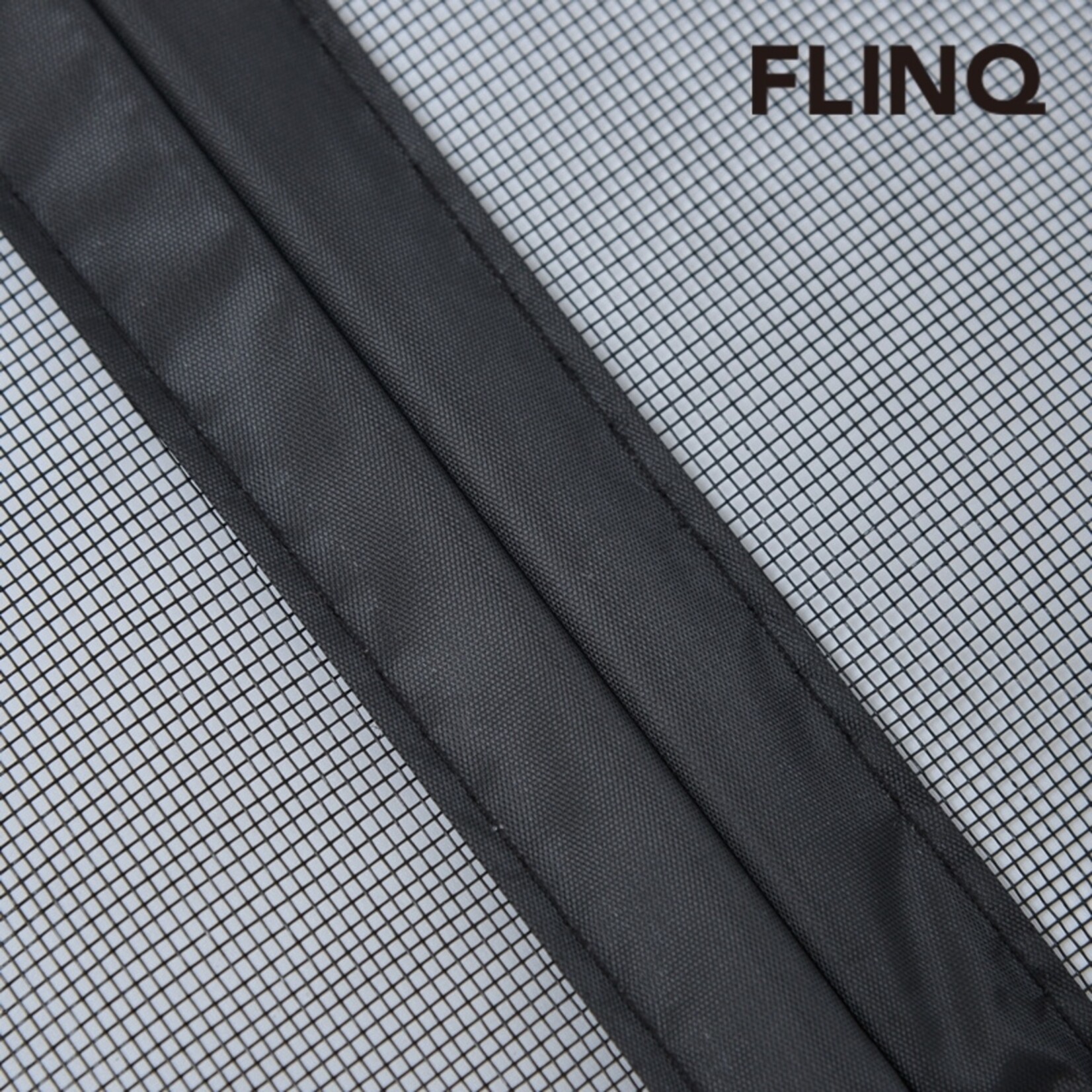 FlinQ Vliegengordijn met Magneetsluiting - Glasvezel Gaas - 2 maten