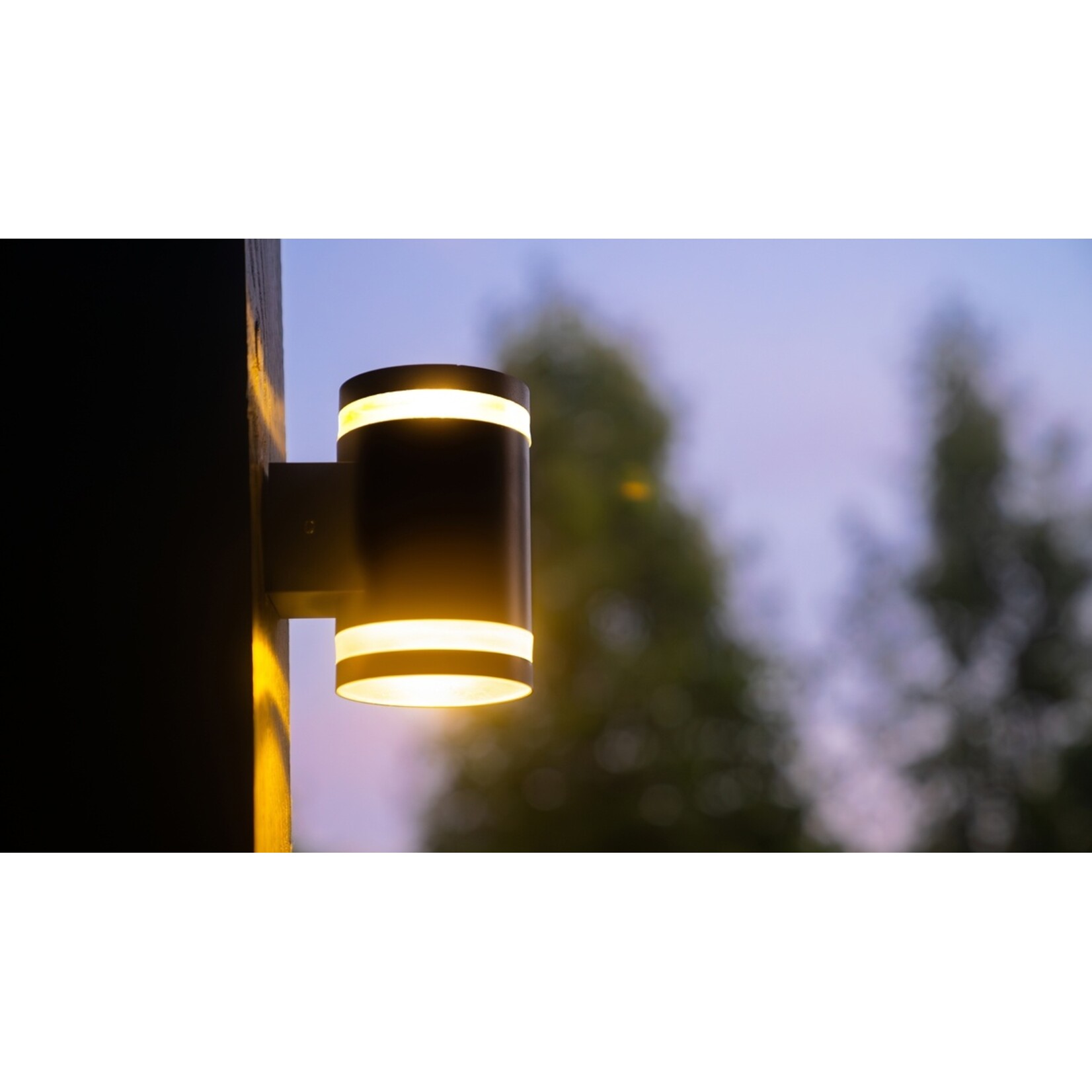 FlinQ Solar Lamp met Sensor voor Buiten – Wandlamp op Zonne-energie