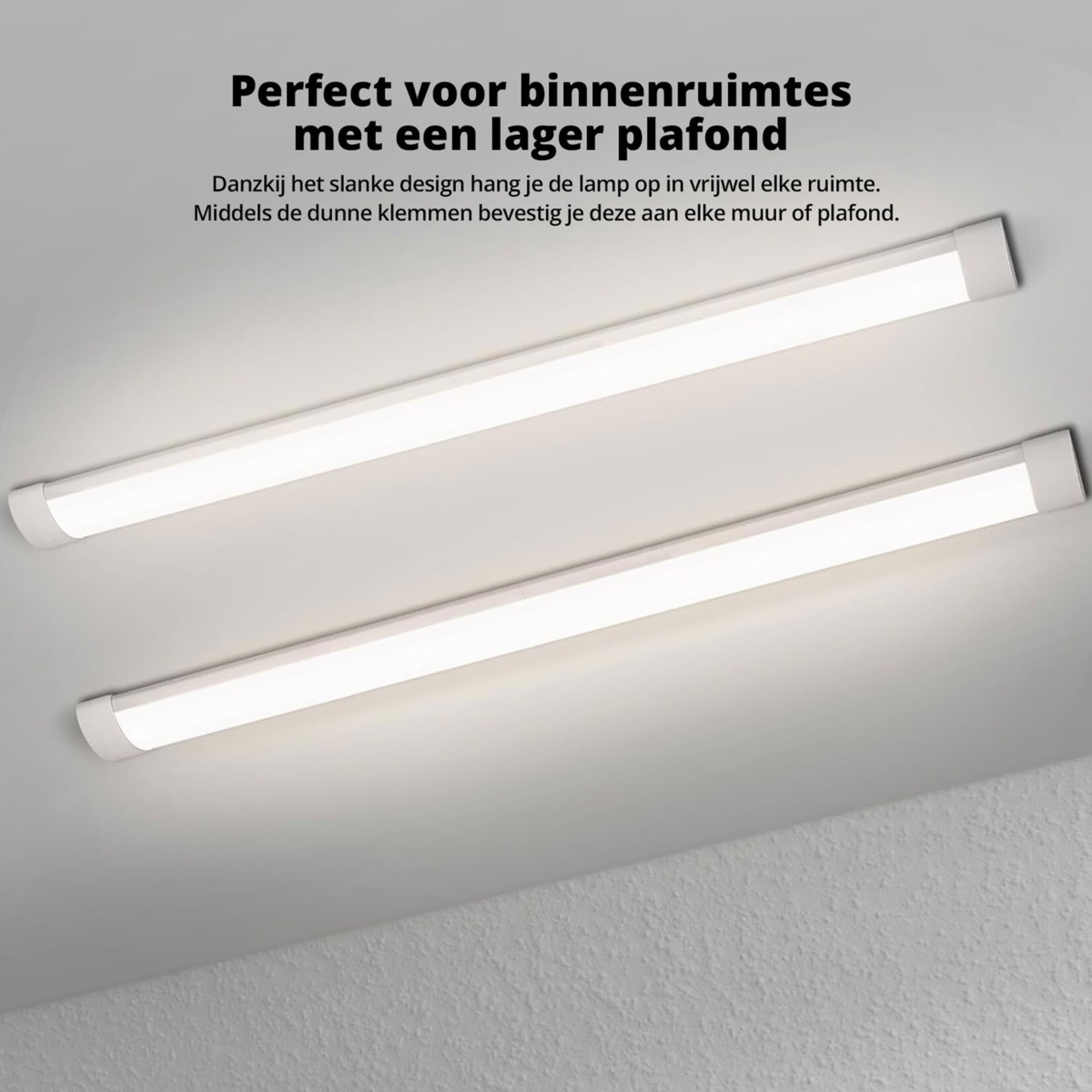 FlinQ LED Batten Verlichting - LED Balk met 50.000 Branduren