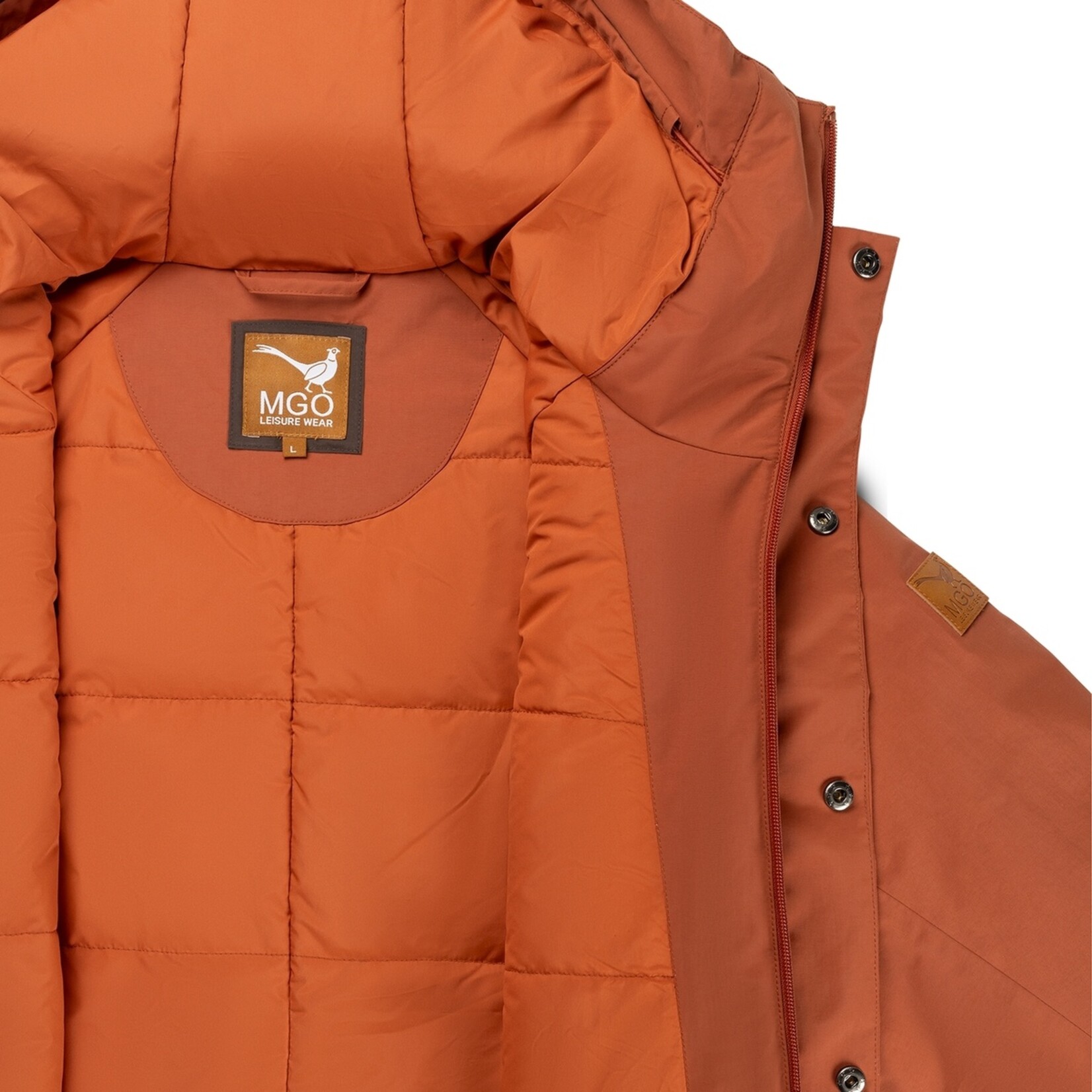 MGO Leisure Wear MGO Dave Winterjas voor Heren - Vaste Capuchon - Water- en Winddicht