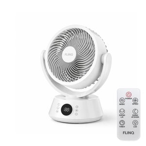 FlinQ Tafelventilator met Oscillatie en Timer - 24 Snelheden