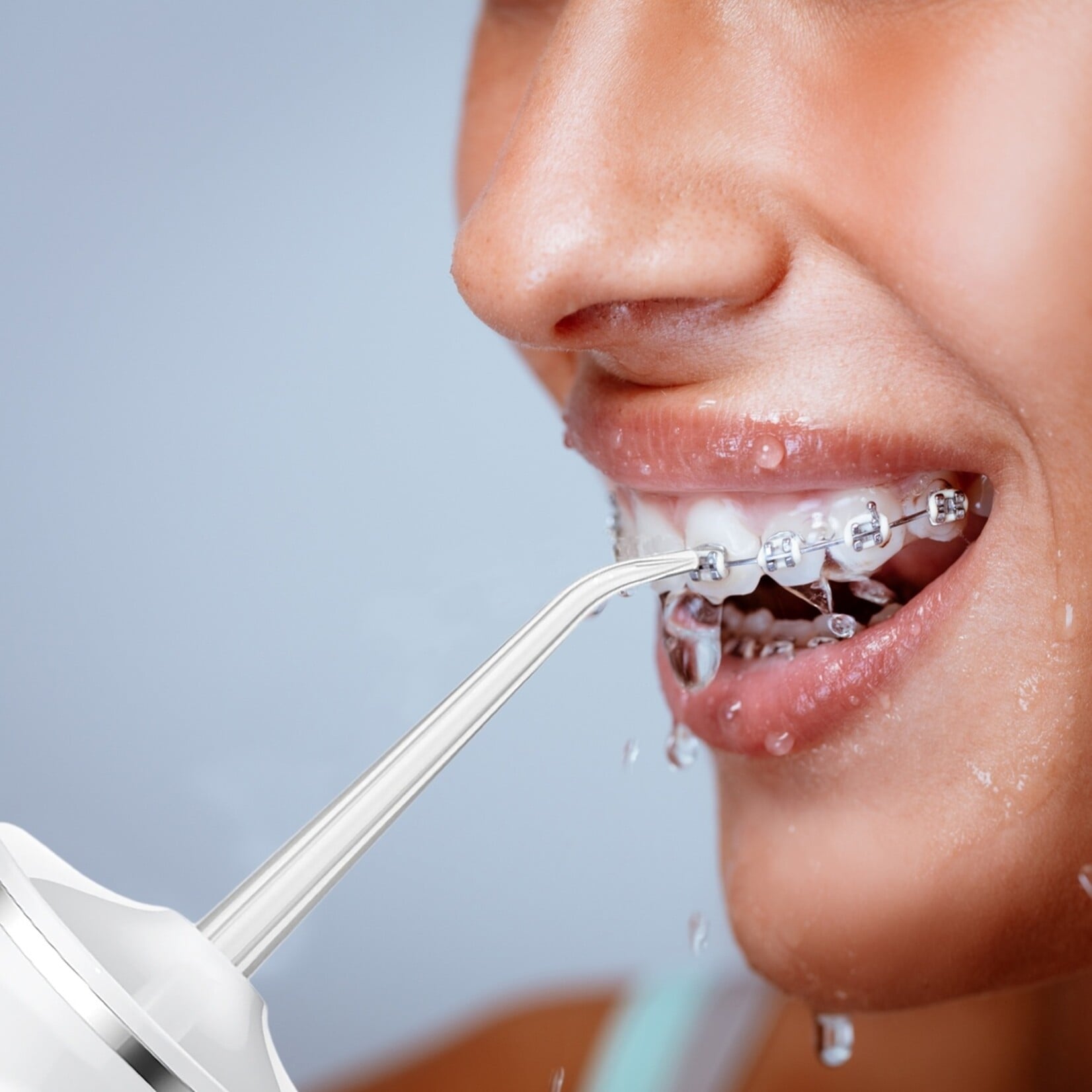 Nexxt Waterflosser Monddouche met Pulserende Waterstraal en 4 Opzetstukken