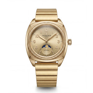 Jacob Zech Jacob Zech Palermo Herenhorloge met Moonphase en Quartz Uurwerk - 40mm