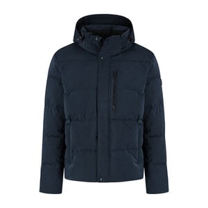 Travelin' Travelin' Amot Puffer Jas voor Heren met Afneembare Capuchon - Waterdicht