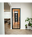 Stalen Binnendeur - Zwart - 6 Vlaks - Helder glas - Luxe design