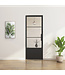 Stalen taatsdeur - 3 Vlaks met kickplate - Moderne look