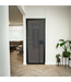 Stalen Binnendeur - Zwart - 6 Vlaks - Helder glas - Luxe design - Met slot