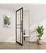 OUTLET: Stalen taatsdeur - 6 Vlaks - Rook glas - Luxe design