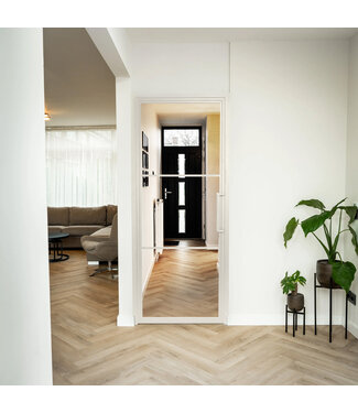 Stalen Binnendeur - Wit - 3 Vlaks - Moderne look Stalen Binnendeur - Wit - 3 Vlaks - Moderne look